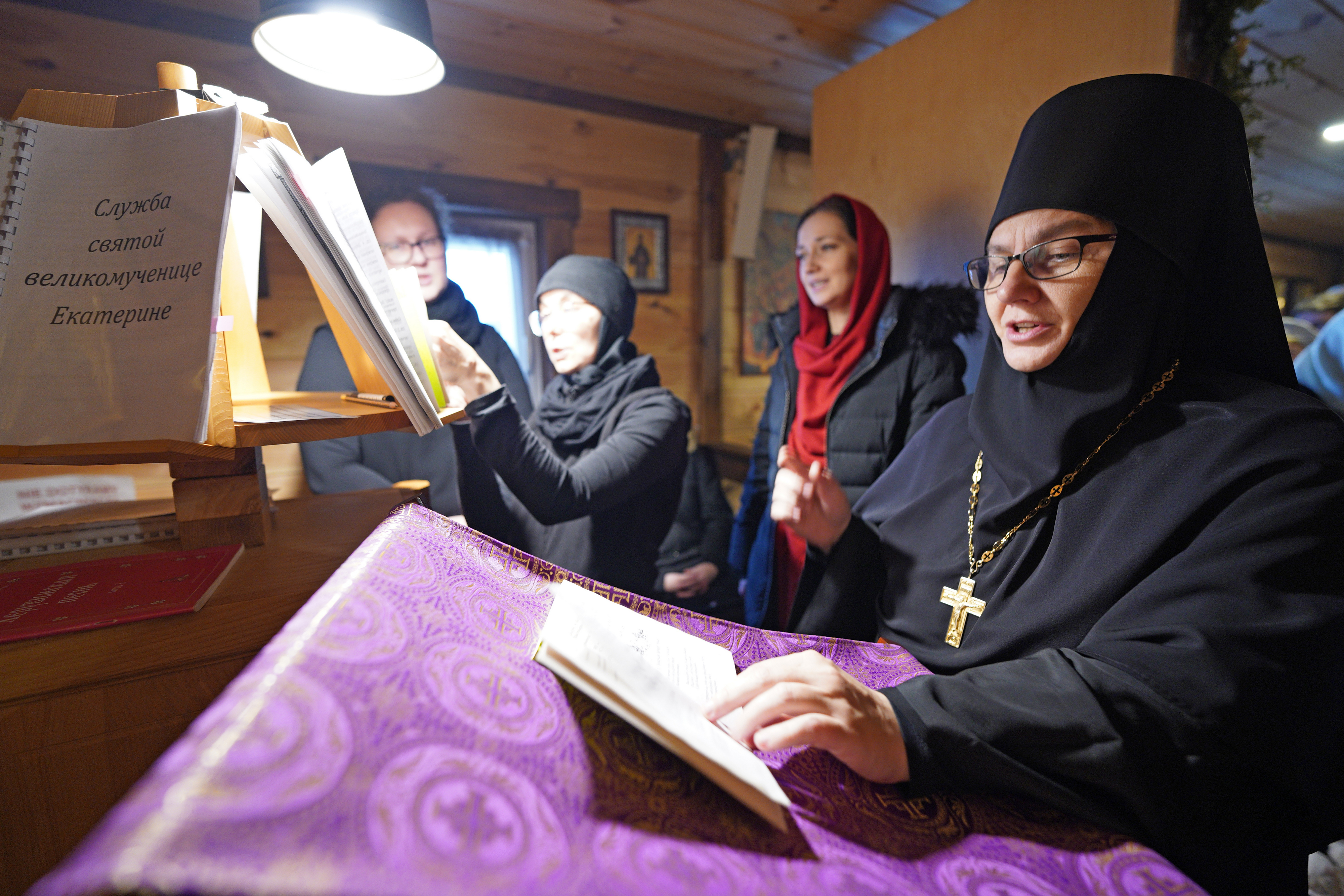 St. Catherine feast in Orthodox Convent in Zaleszany