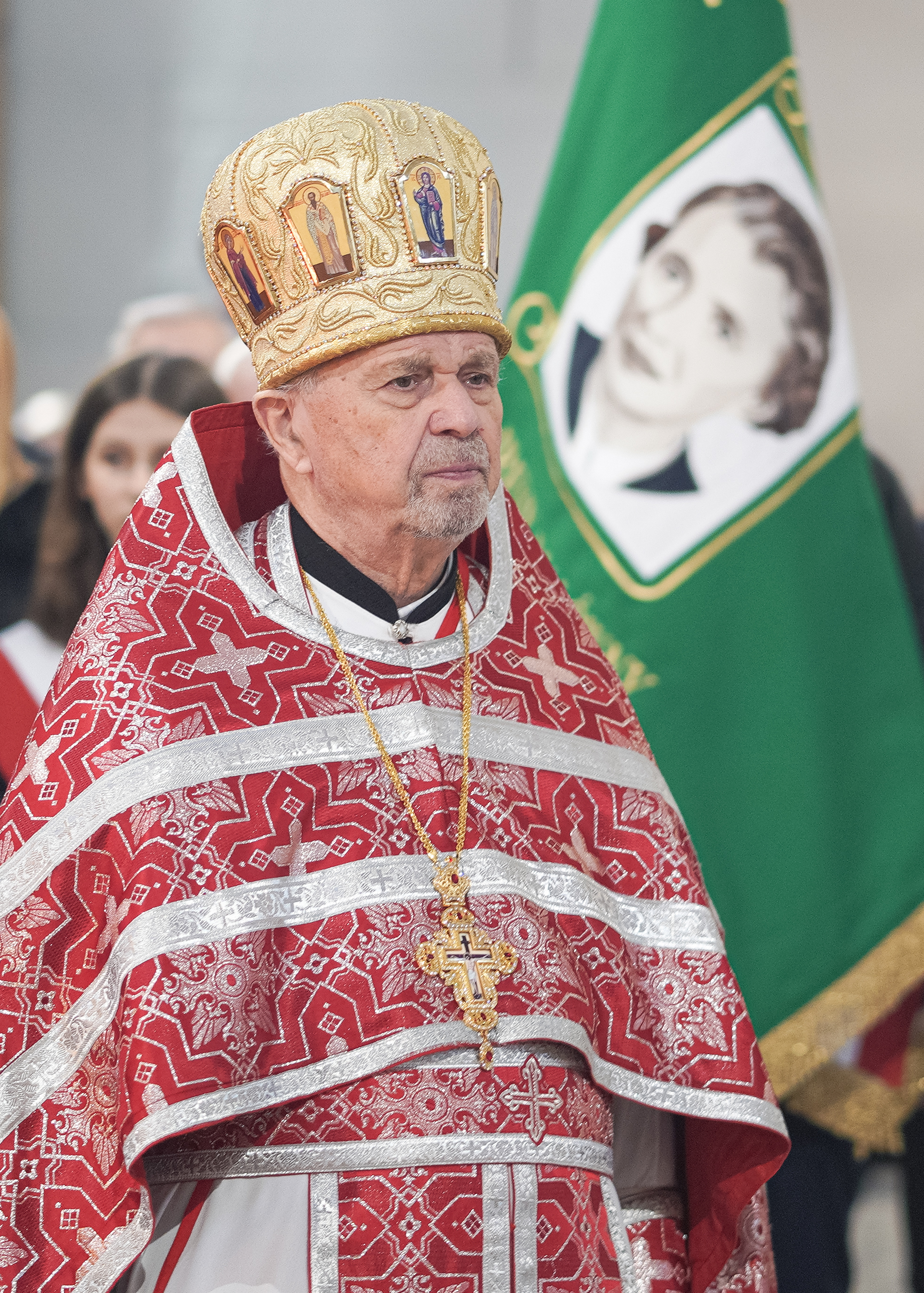 The first Divine Liturgy in St. Martyr Gregory Peradze church in Białystok