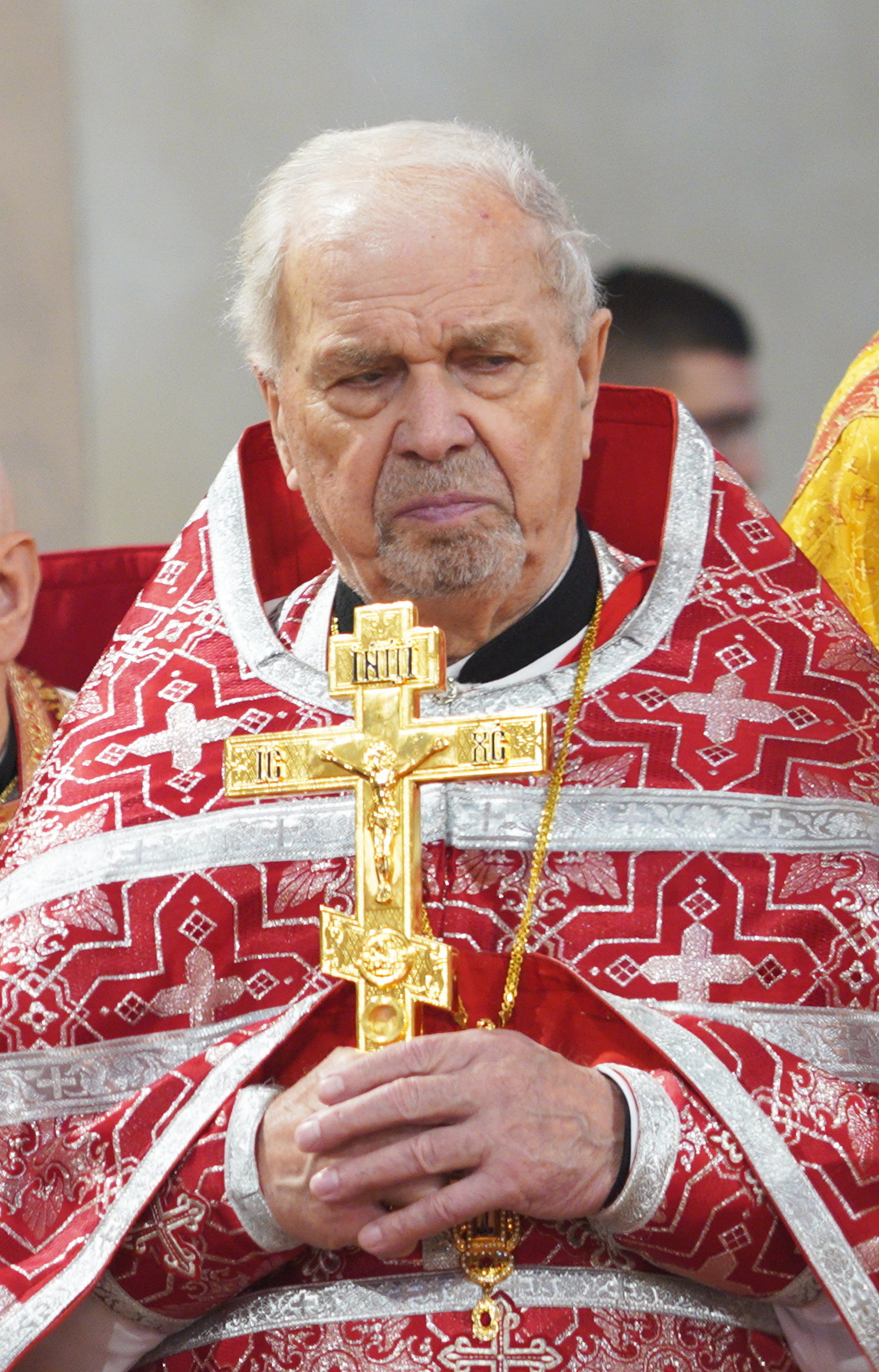 The first Divine Liturgy in St. Martyr Gregory Peradze church in Białystok