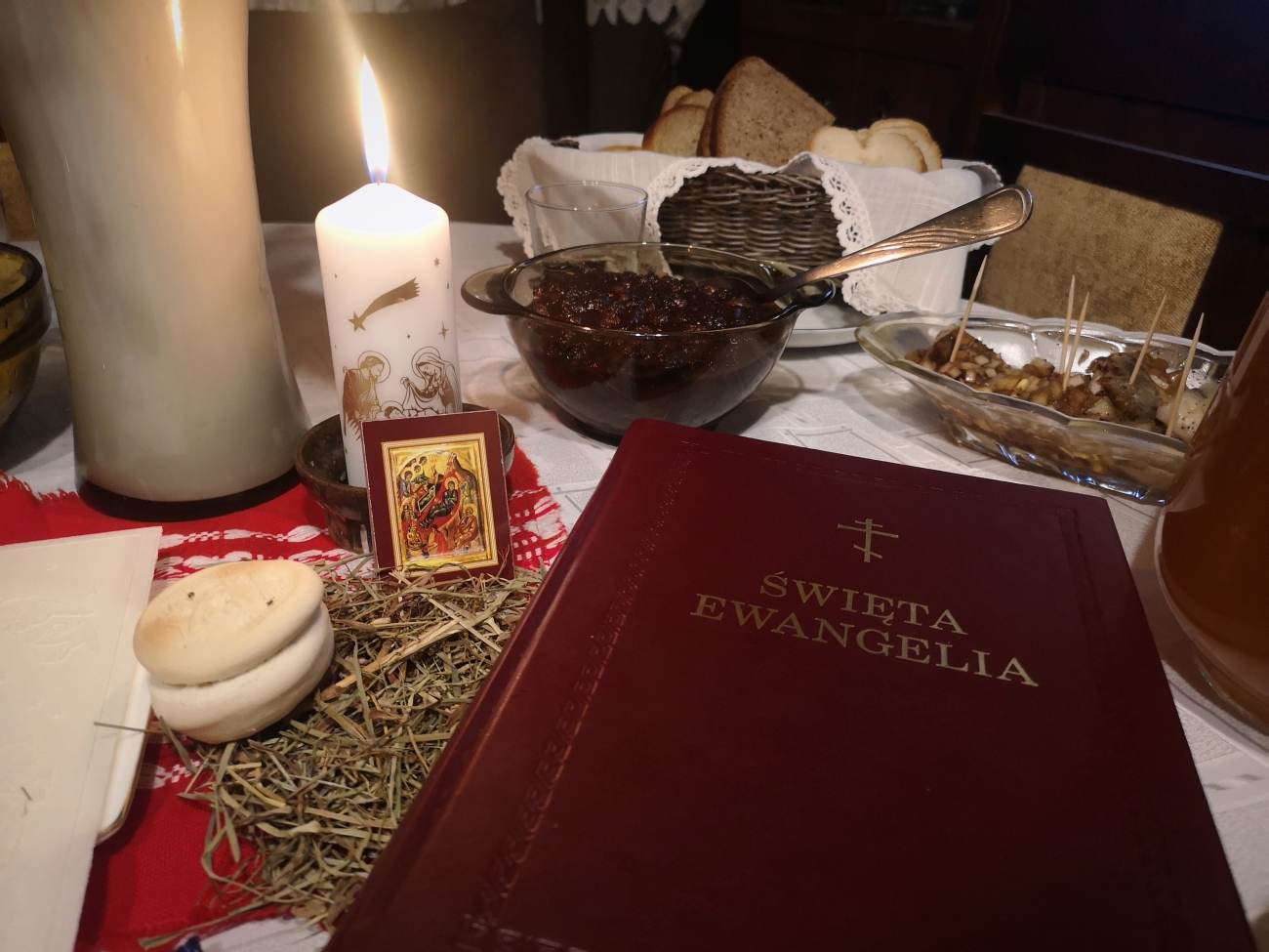 Table of the Christmas Eve supper, 24.12.2022