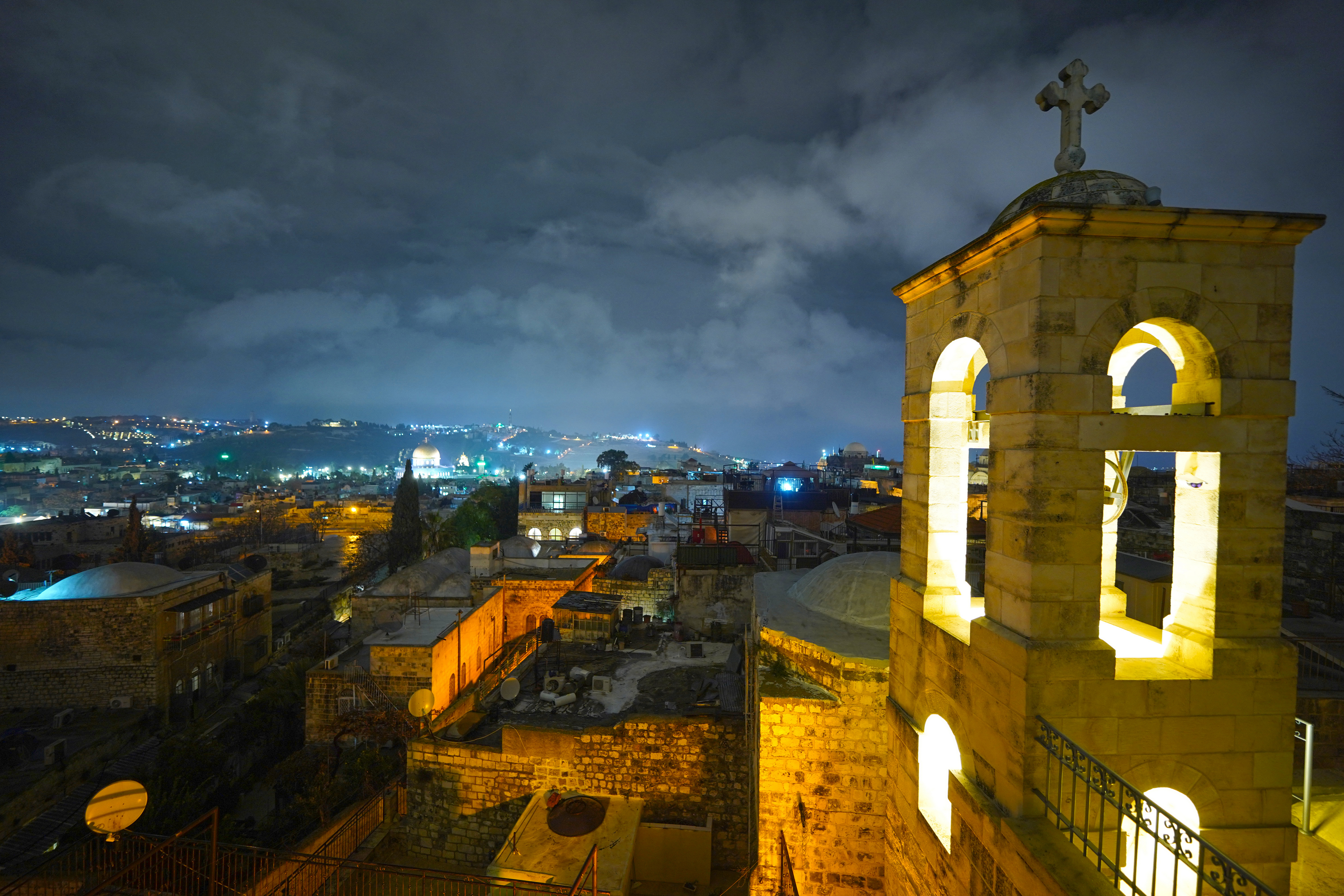Jerusalem by night
