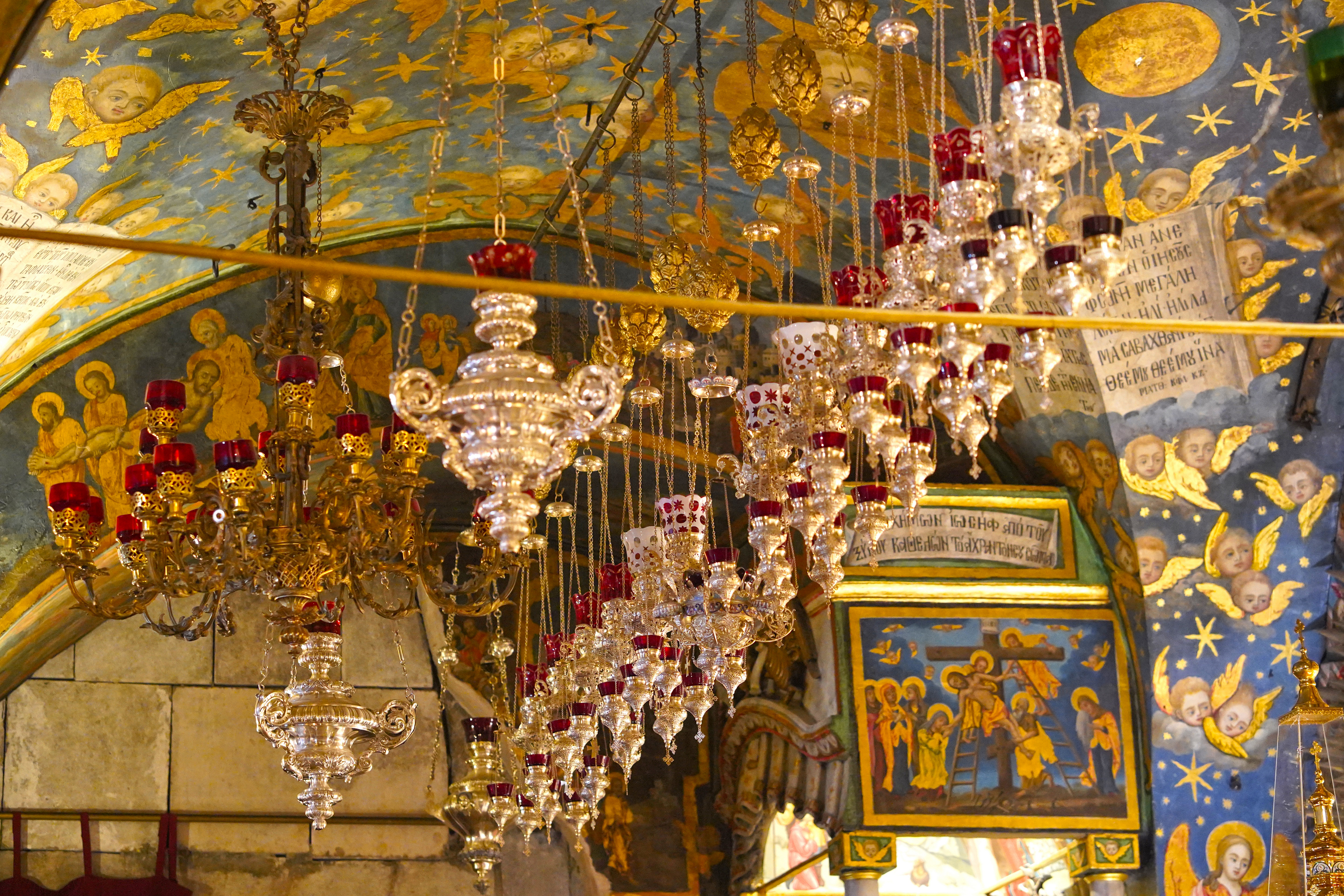 Lampadas over Golgotha