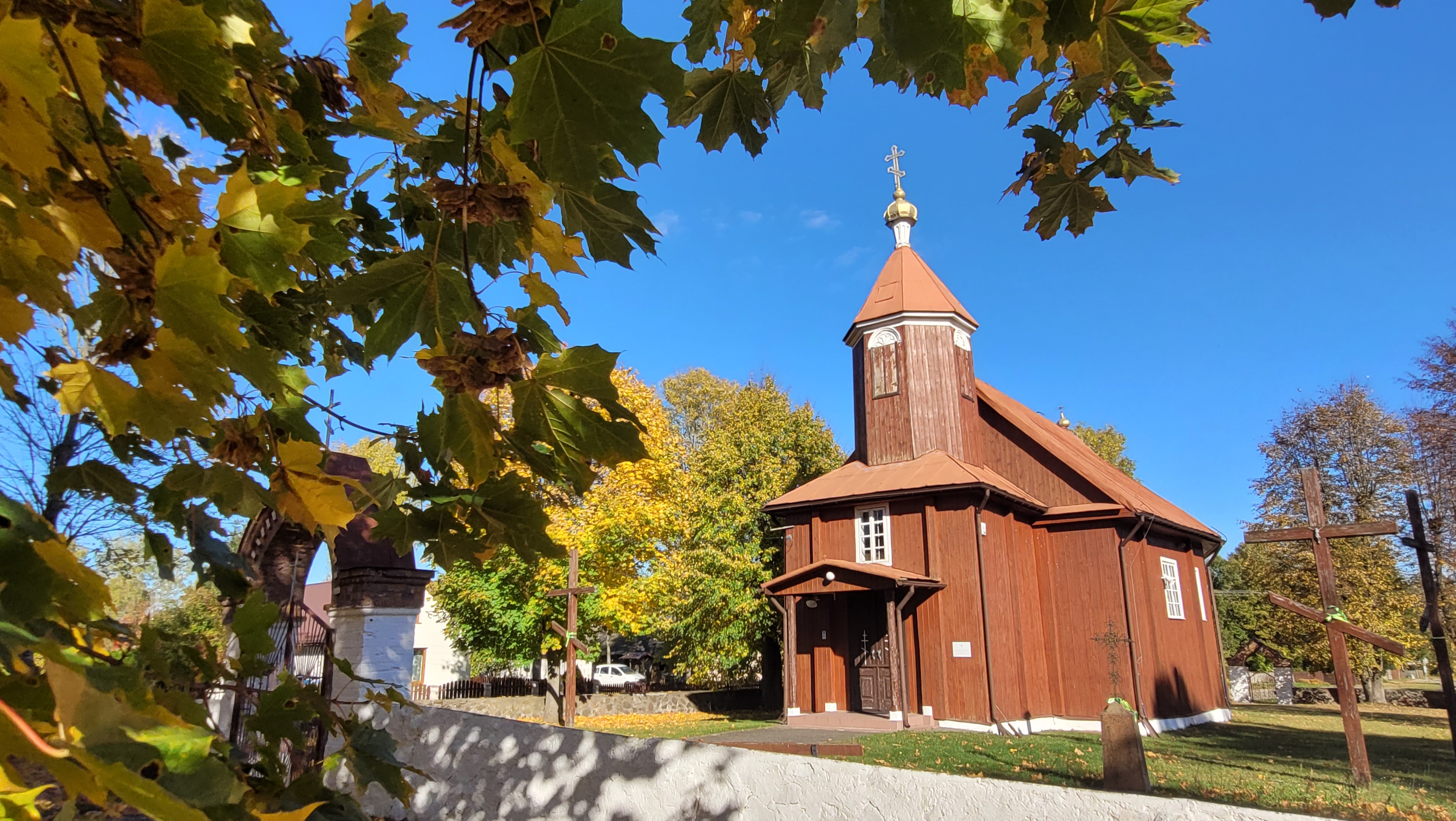 The Orthodox church in Topolany