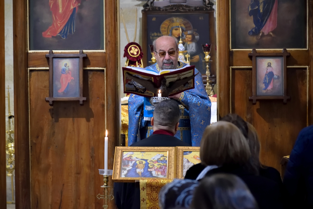 Czytanie Ewangelii na Liturgii w dniu św. Jana w Antiochii, 7.01.2023
