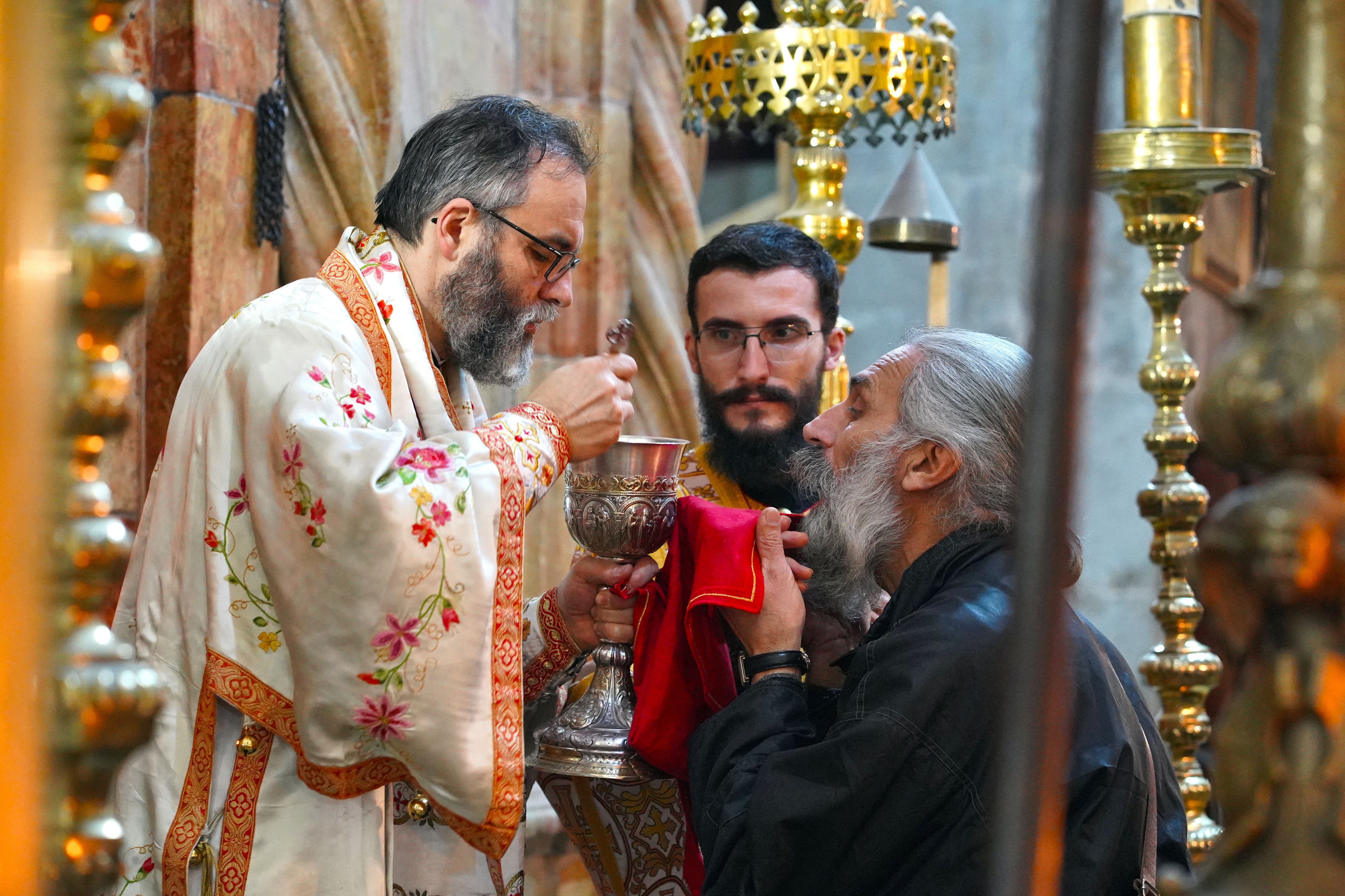 The Divine Liturgy in Holy Sepulchre 