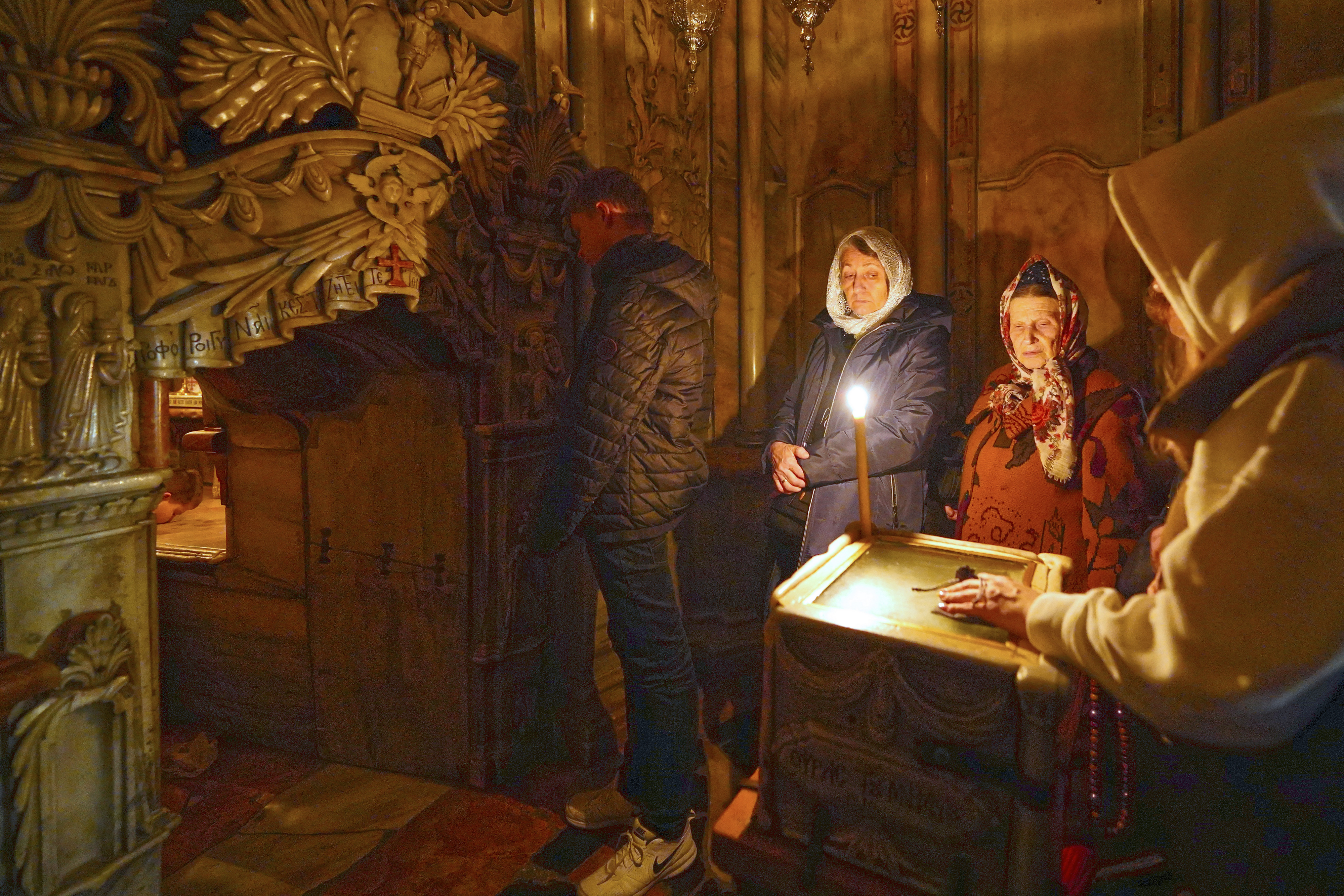 The Chapel of Angel in the Holy Sepulchre