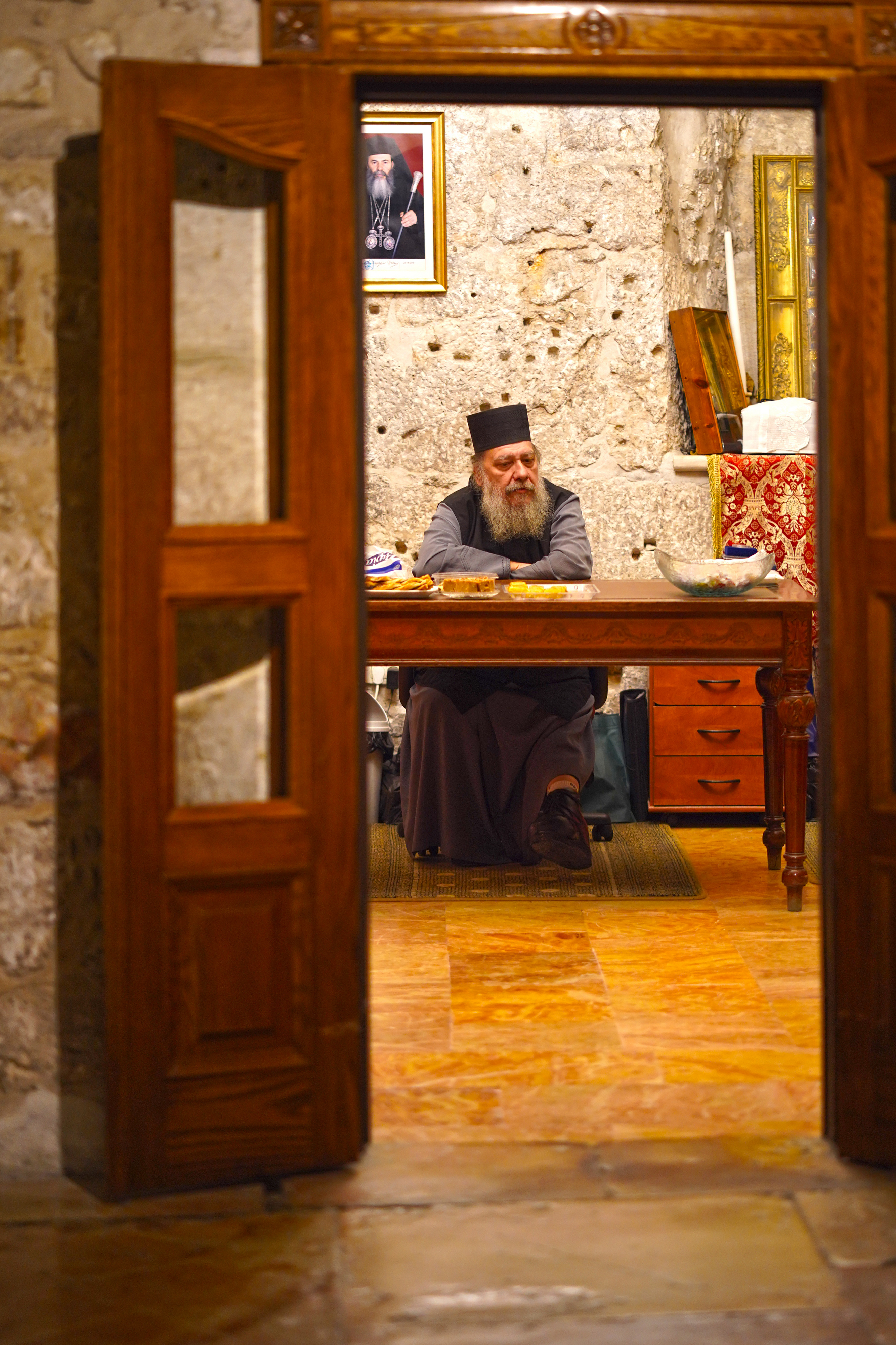 In the Holy Sepulchre