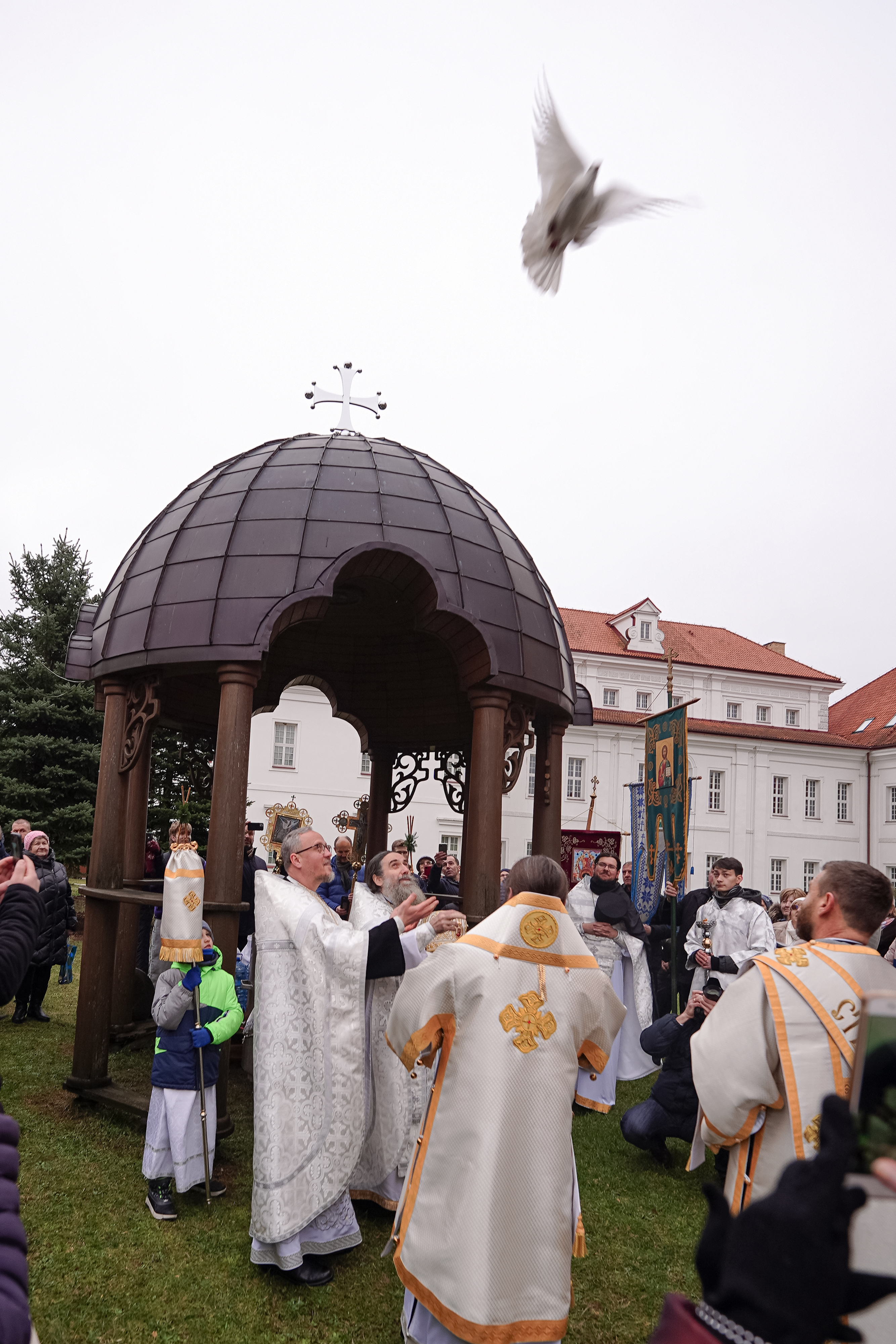 The Christ Baptism feast in Supraśl Monastery