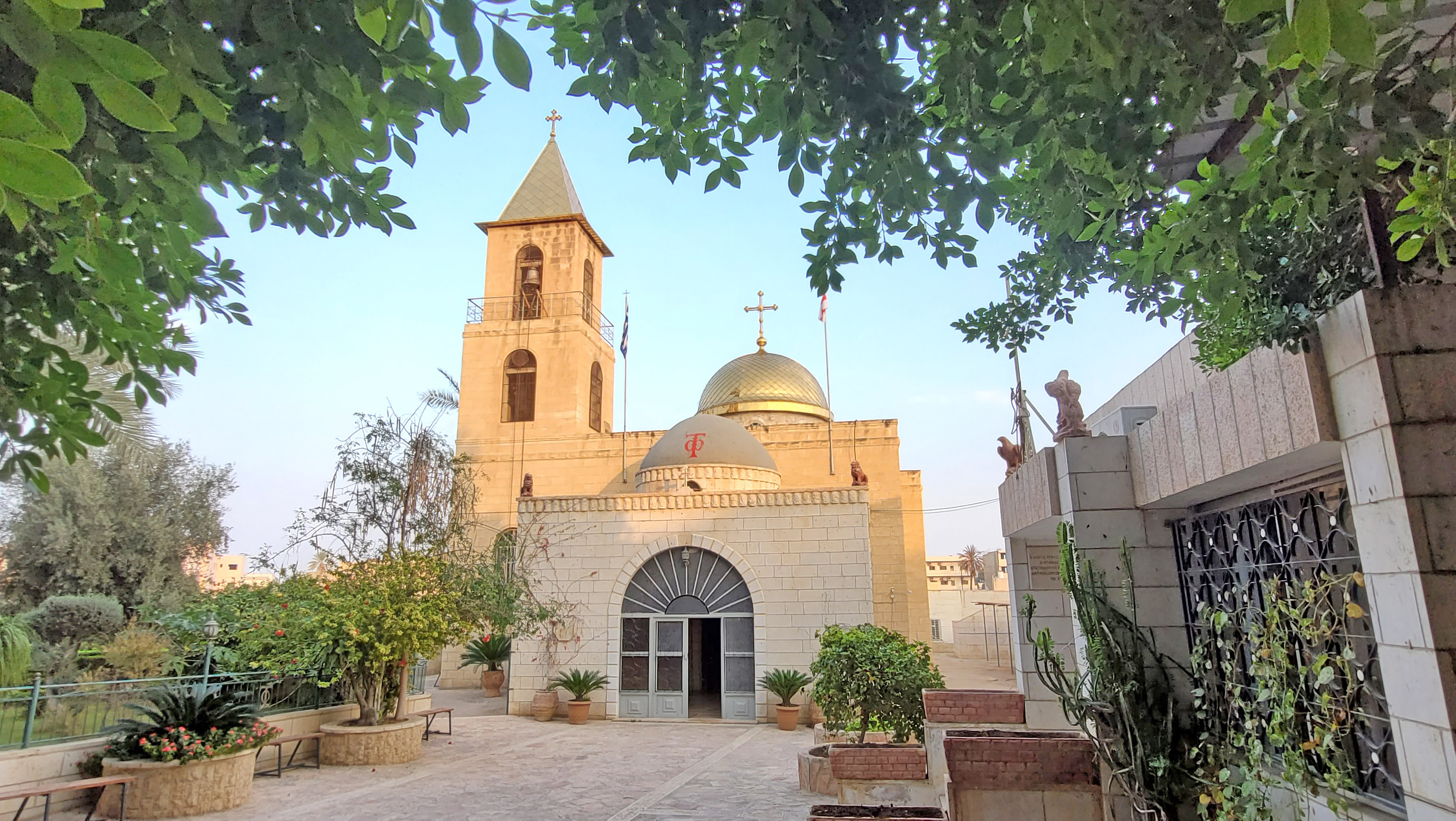 The Orthodox church in Jericho