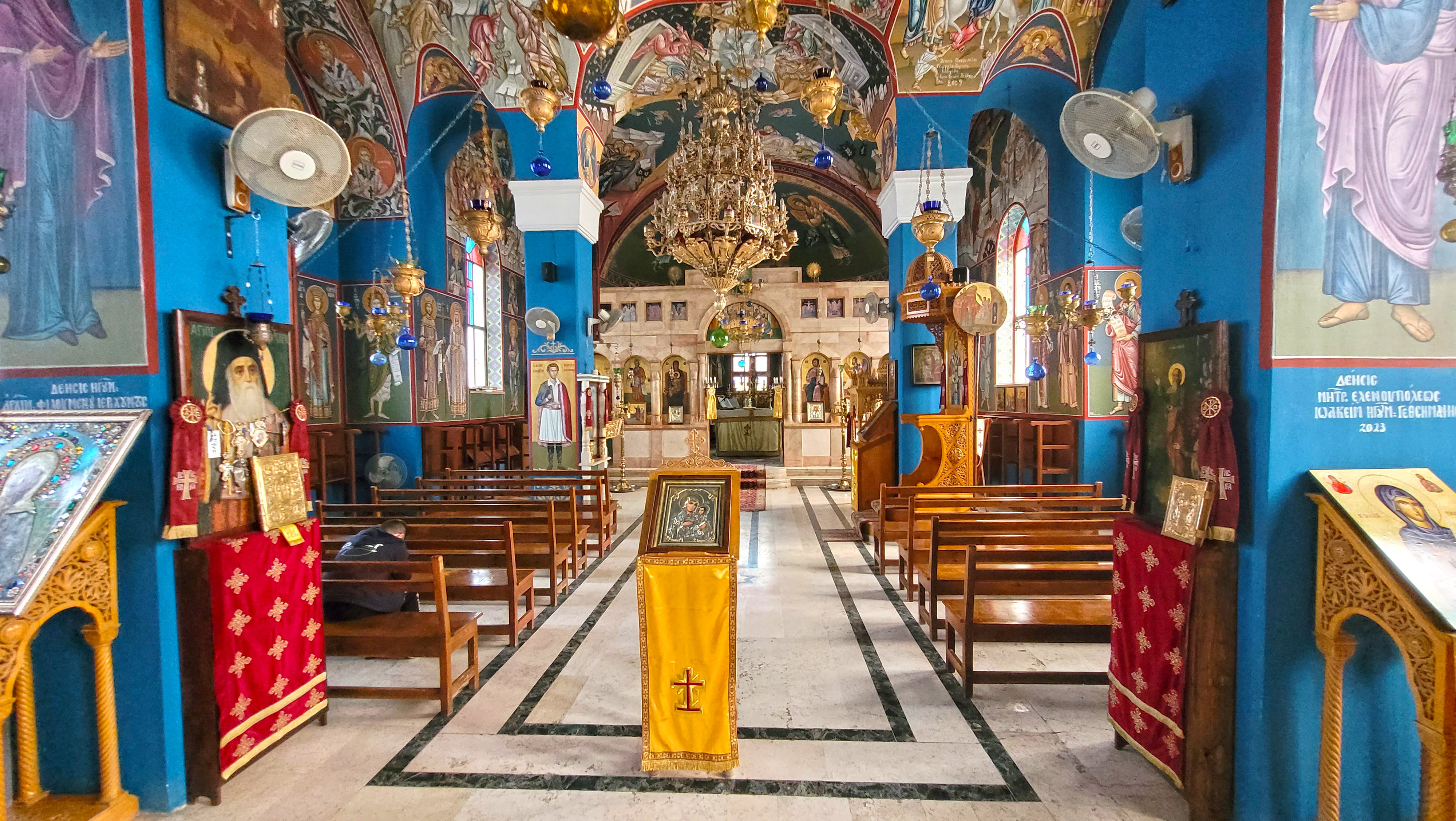The Orthodox church in Jericho