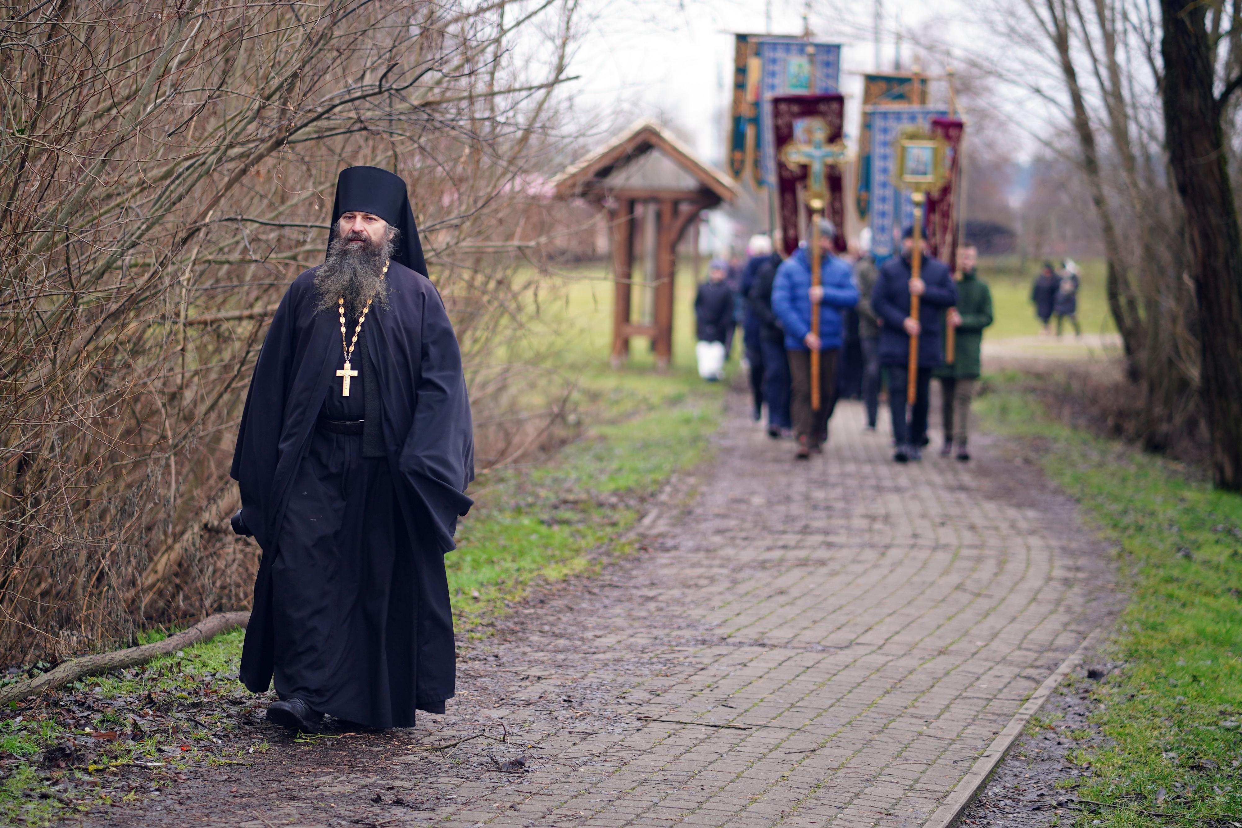 The Christ Baptism feast in Supraśl Monastery 