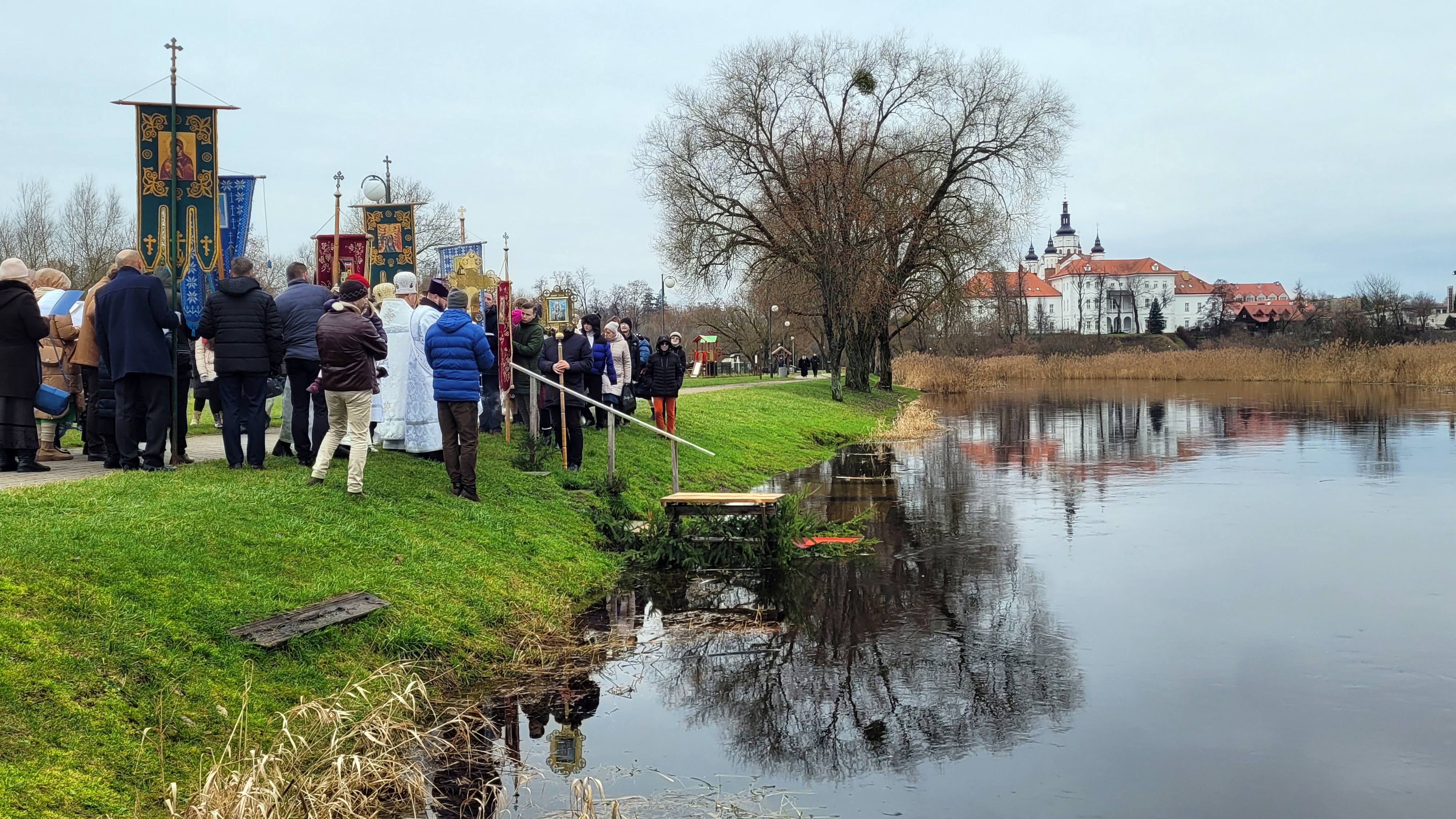 The Christ Baptism feast in Supraśl Monastery 