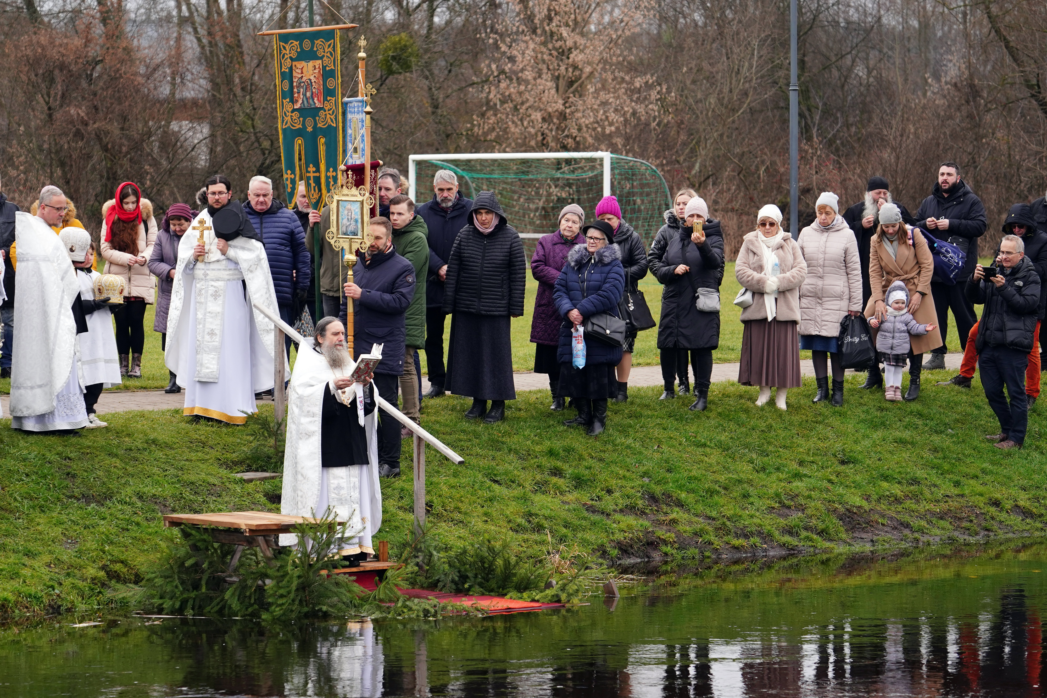 The Christ Baptism feast in Supraśl Monastery 
