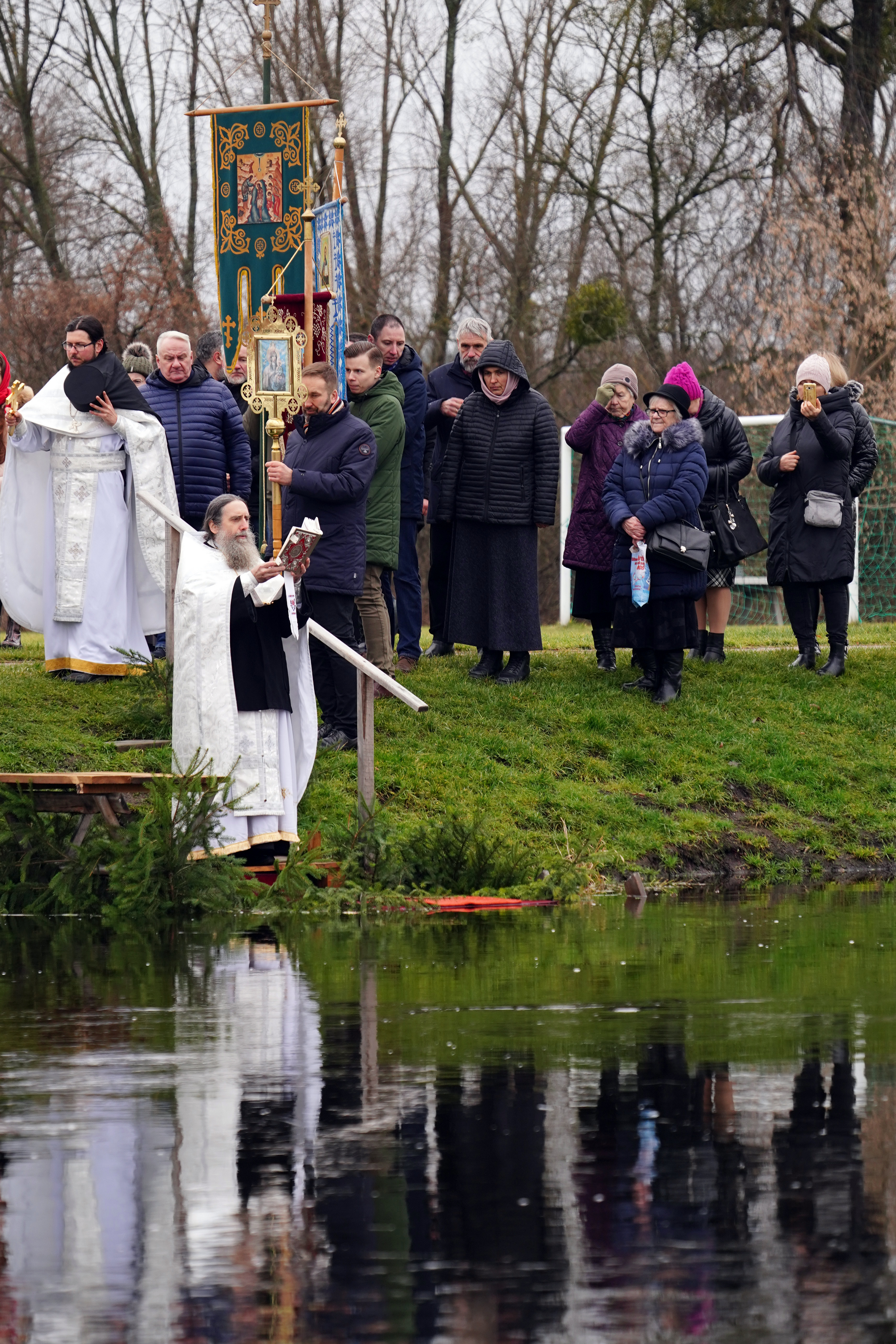 The Christ Baptism feast in Supraśl Monastery 