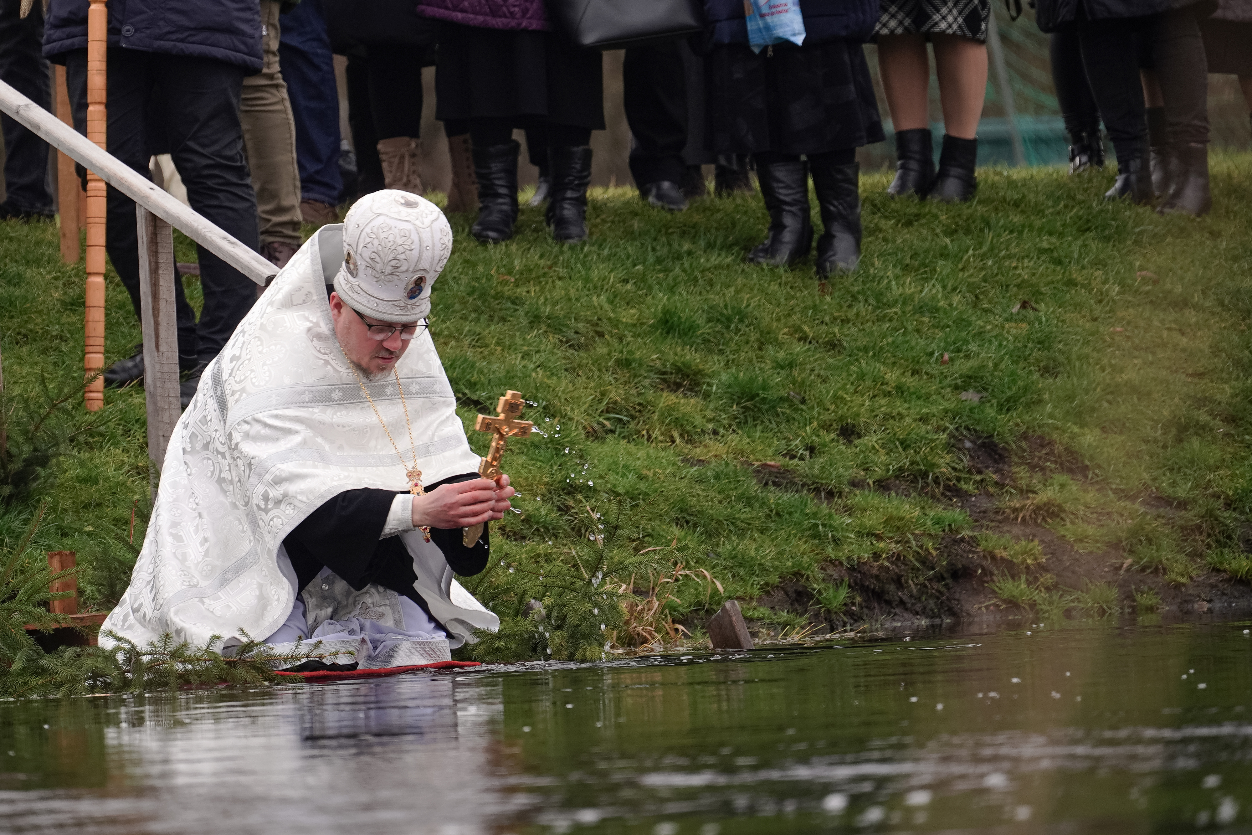 The Christ Baptism feast in Supraśl Monastery 