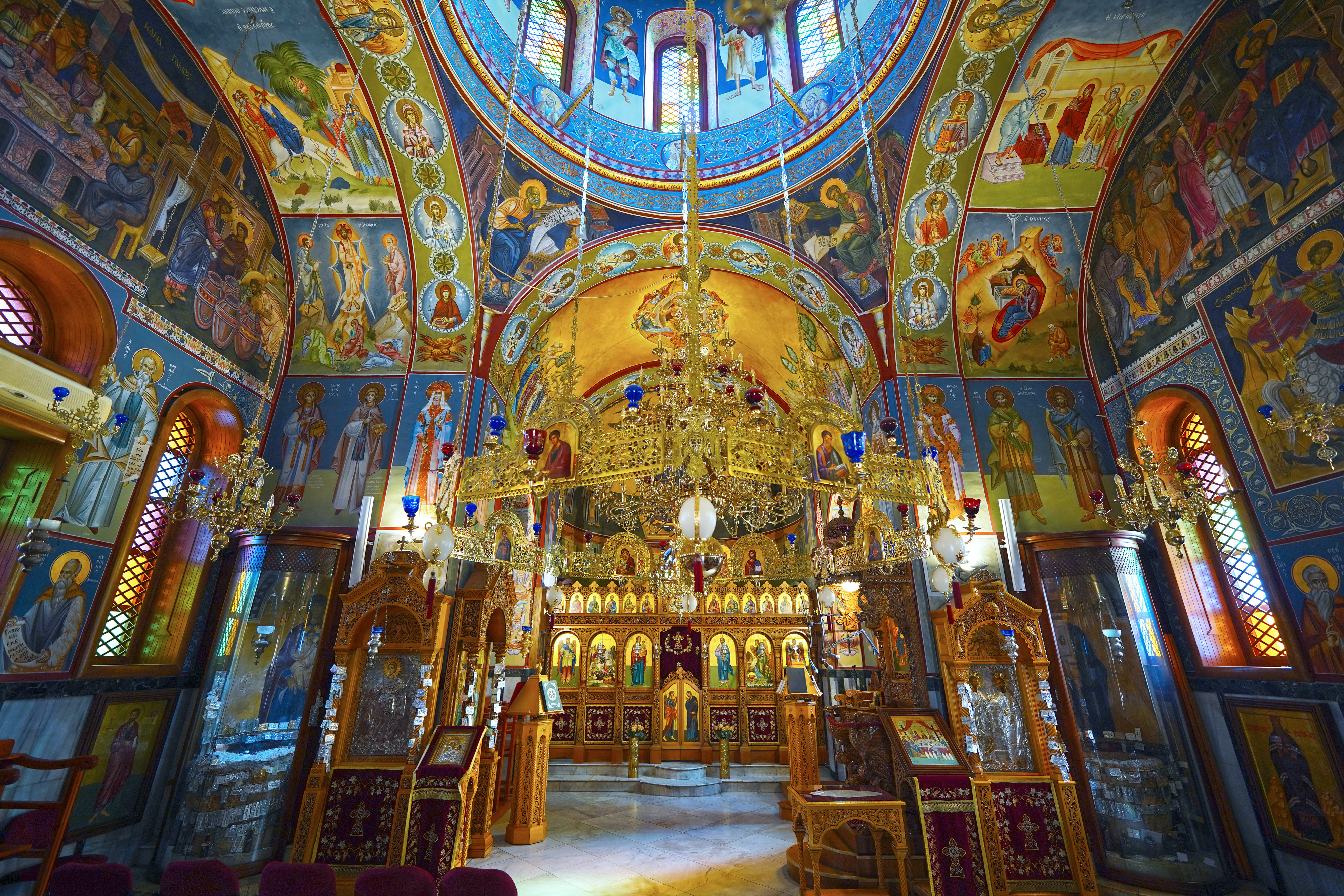The Orthodox church in Cana of Galilee