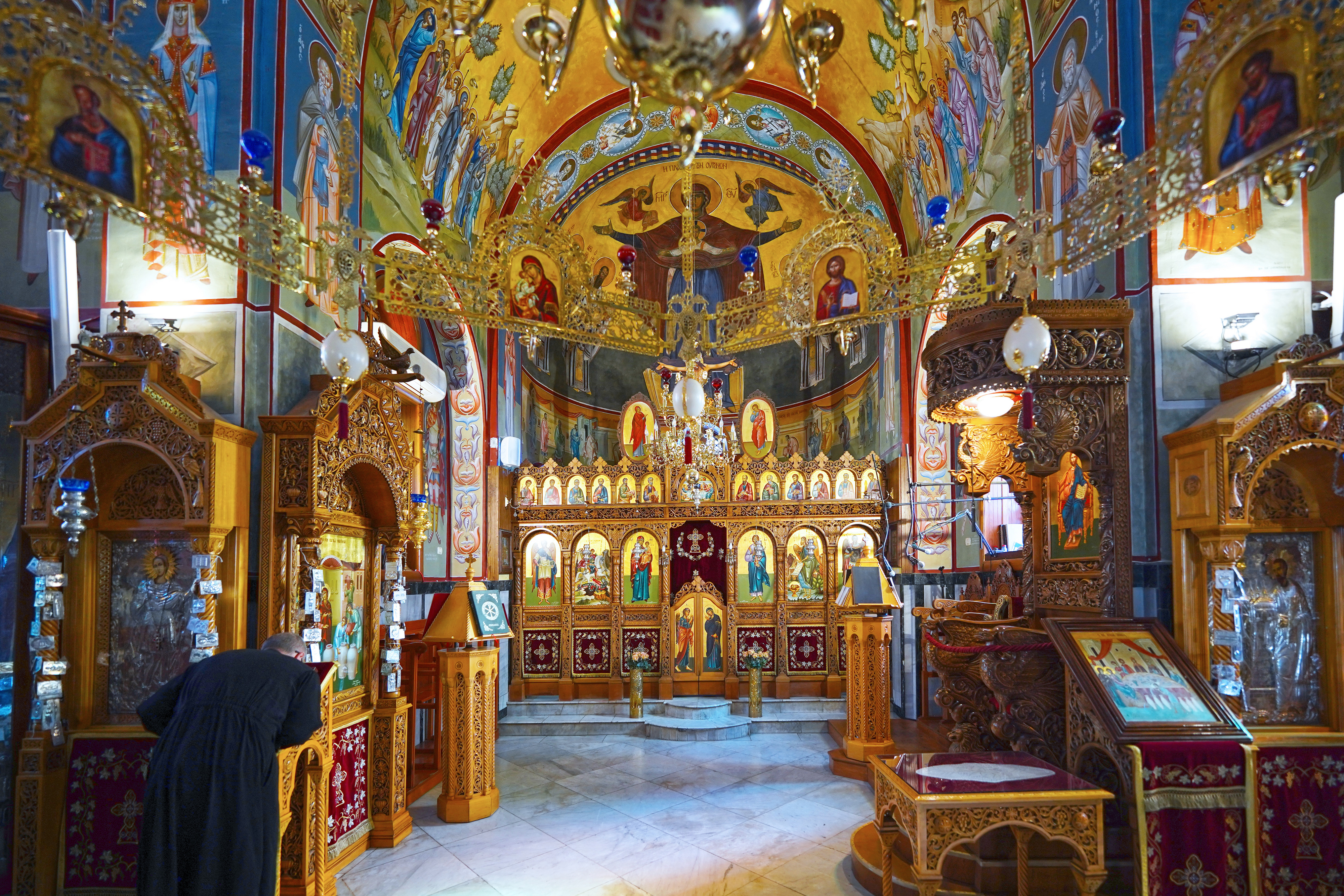 The Orthodox church in Cana of Galilee