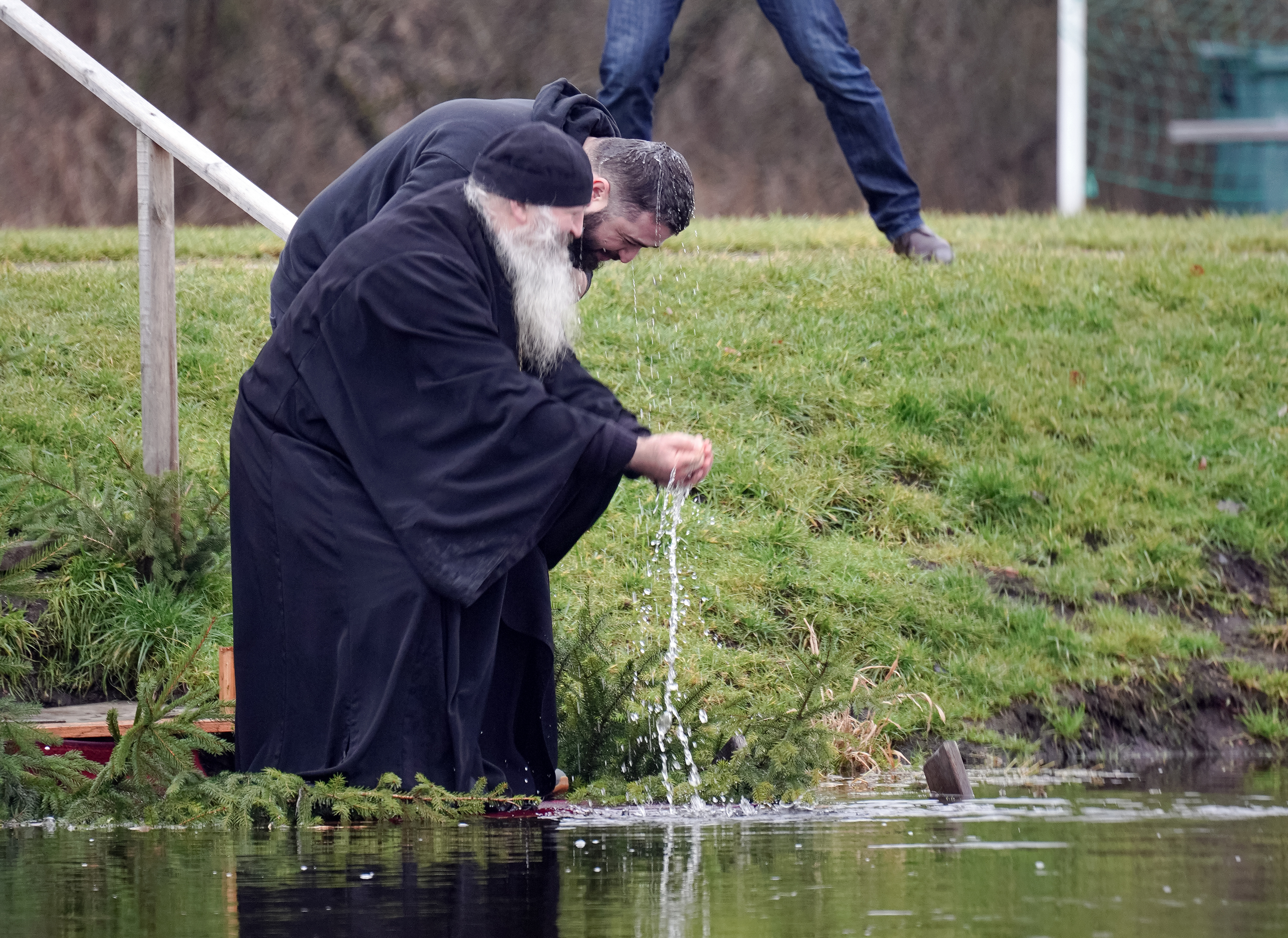 The Christ Baptism feast in Supraśl Monastery
