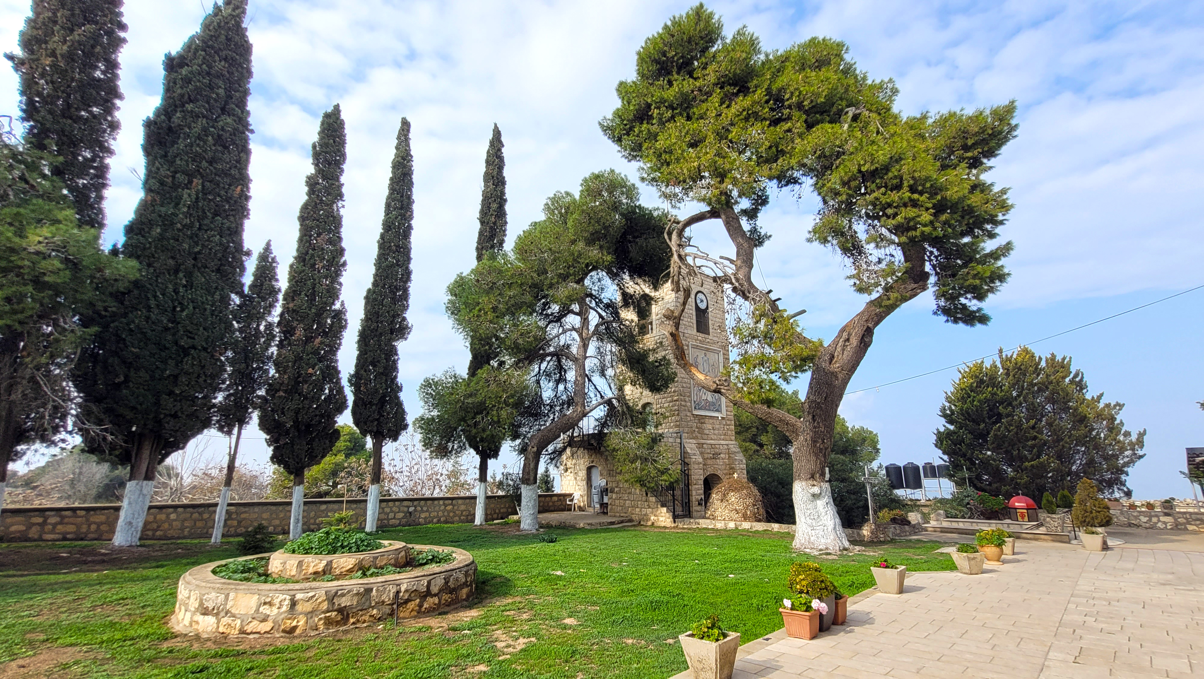 The Orthodox monastery on Month Tabor