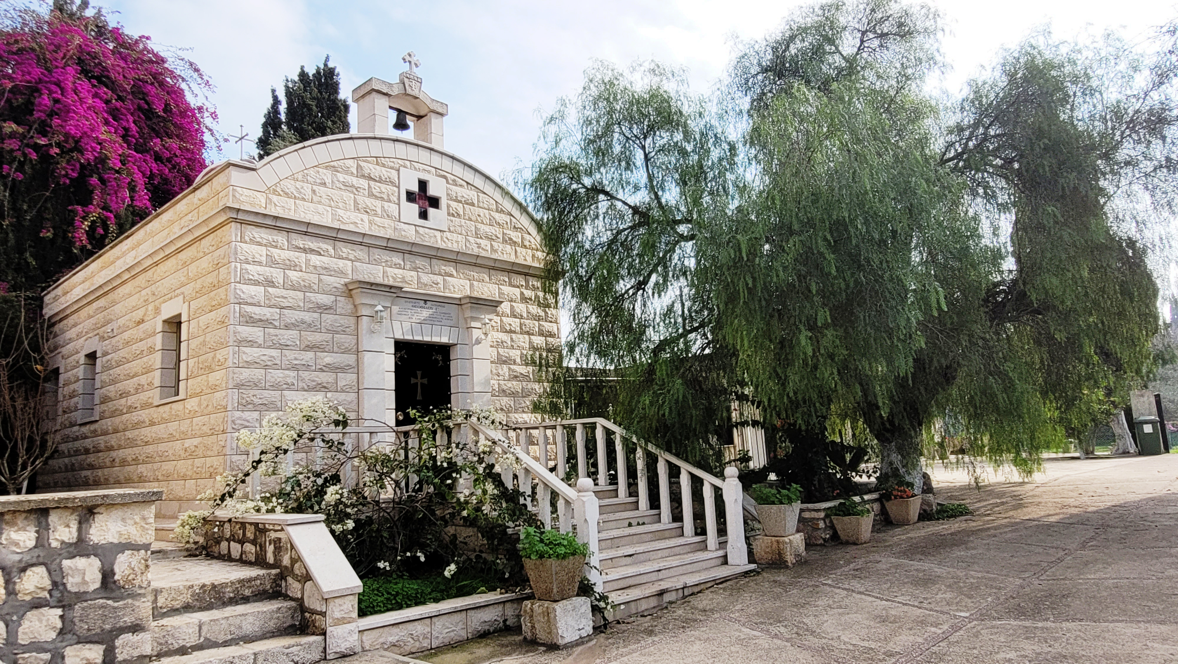 The Orthodox monastery on Month Tabor