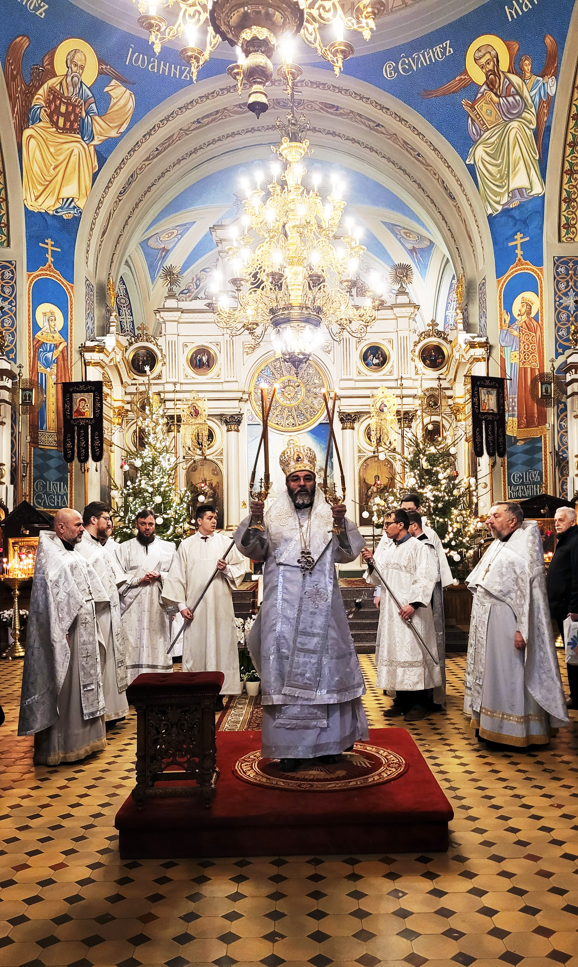 The Epiphany fest in St. Nicholas Cathedral in Białystok