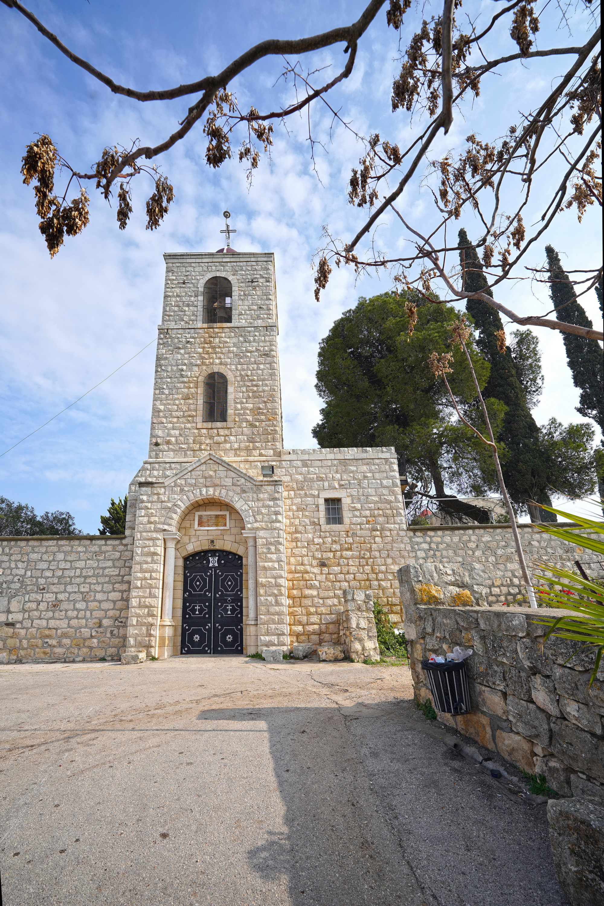 The Orthodox monastery on Month Tabor
