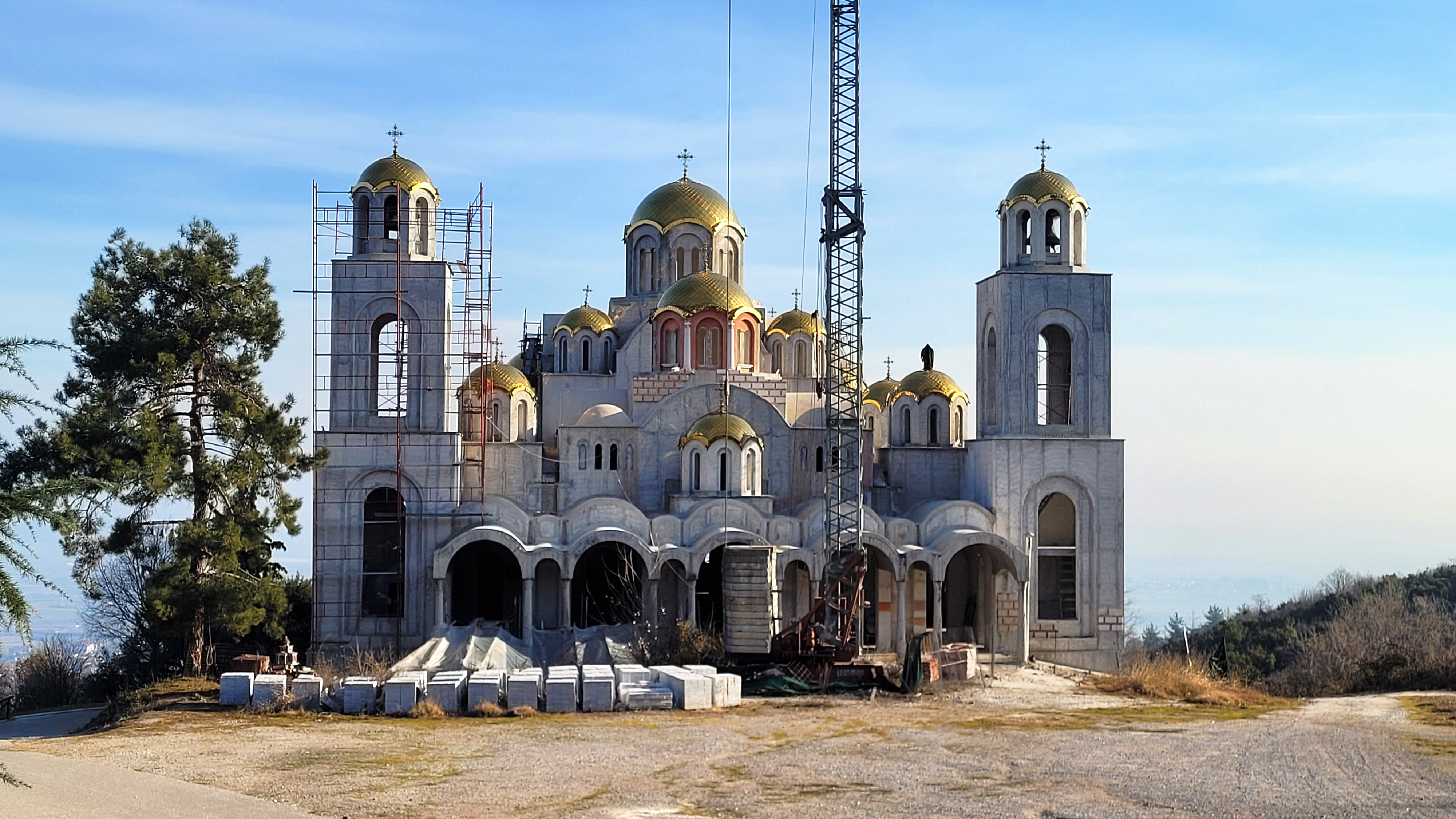 In the monastery Panagia Dovra