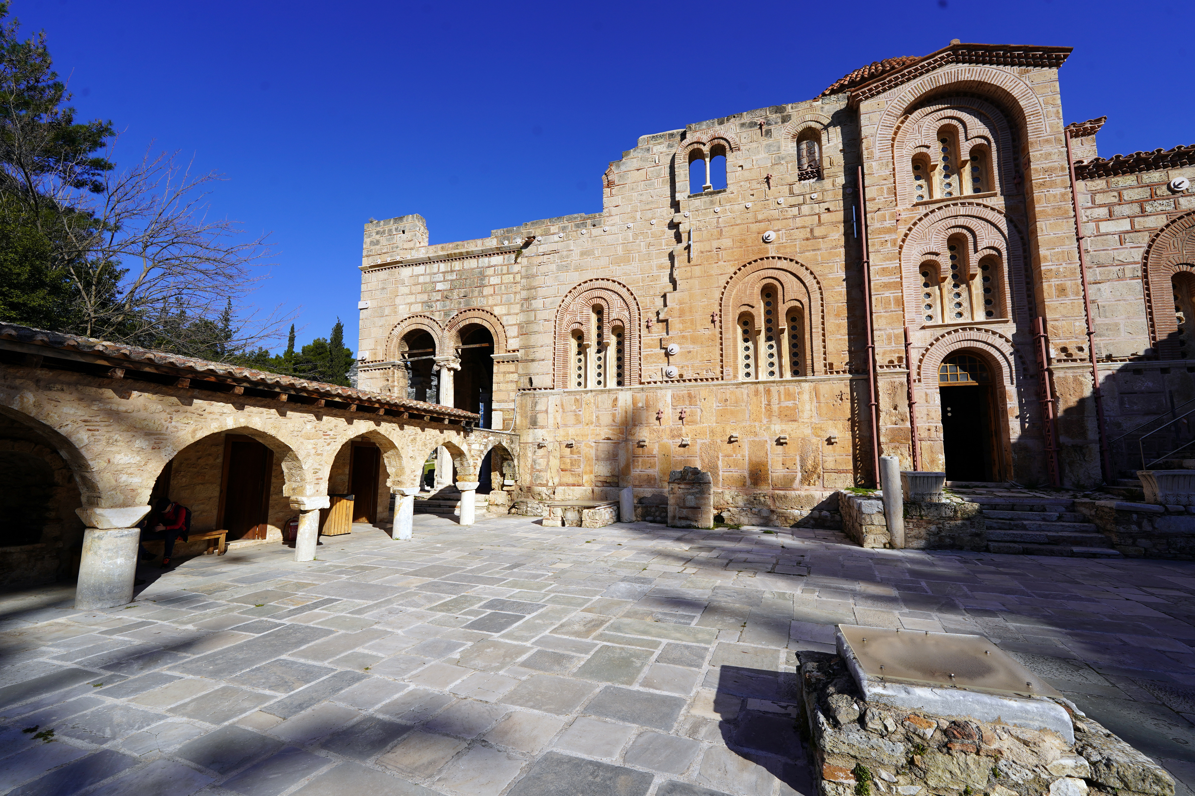 Daphni monastery in Athens