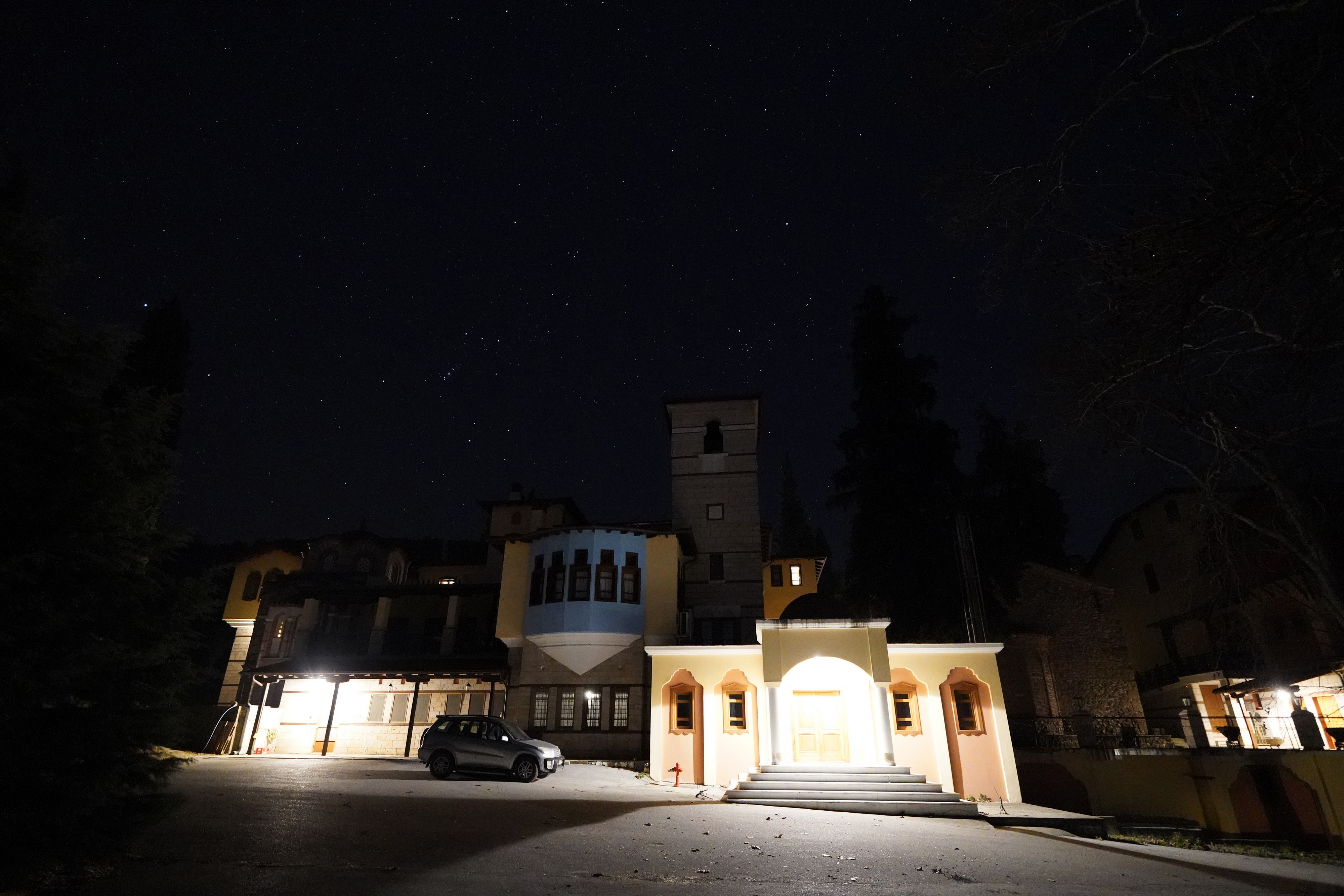 In the monastery Panagia Dovra  