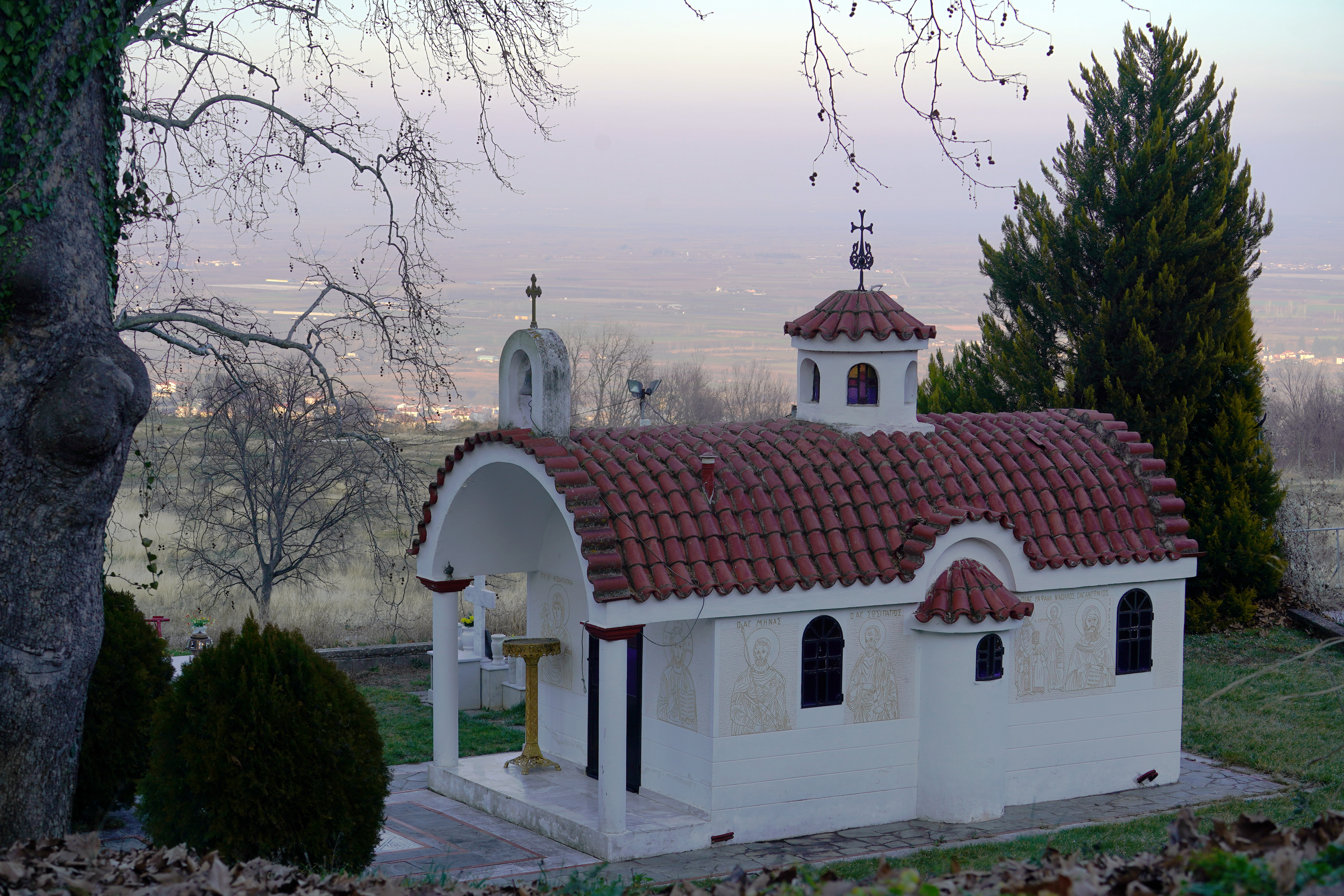 In the monastery Panagia Dovra  