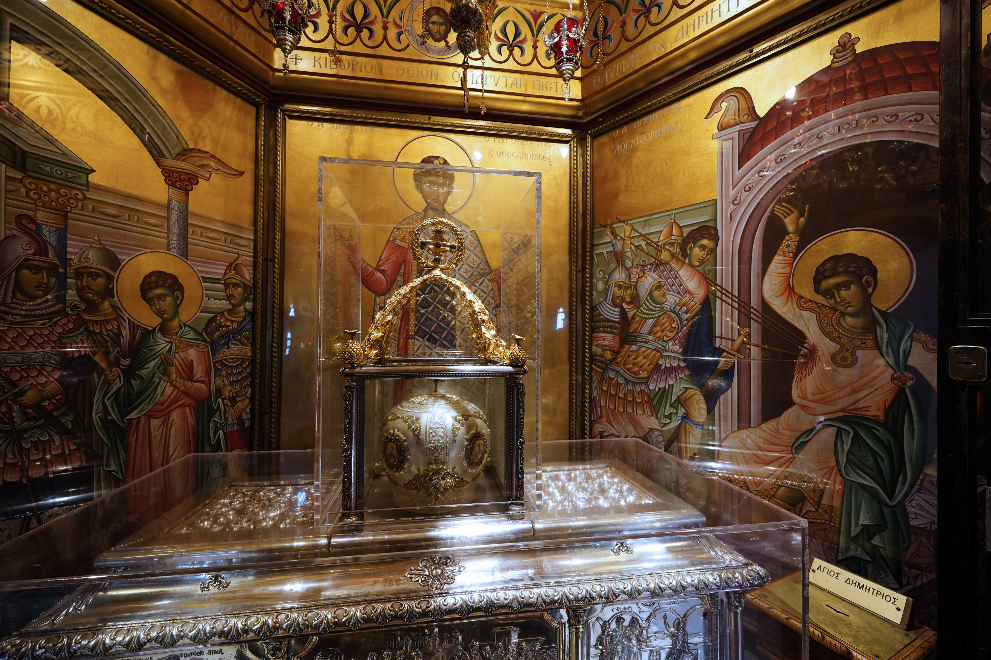 St. Demetrios church in Thessaloniki