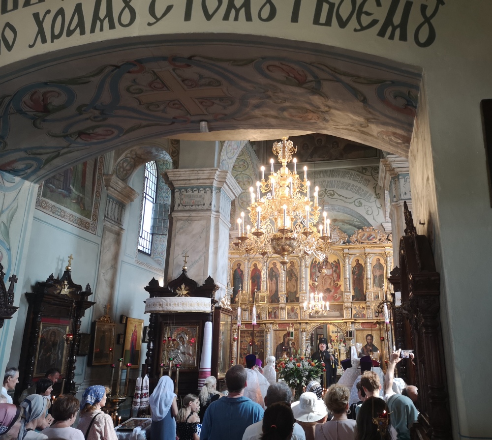 Transfiguration feast in Orthodox cathedral in Lublin, 06.08.2022