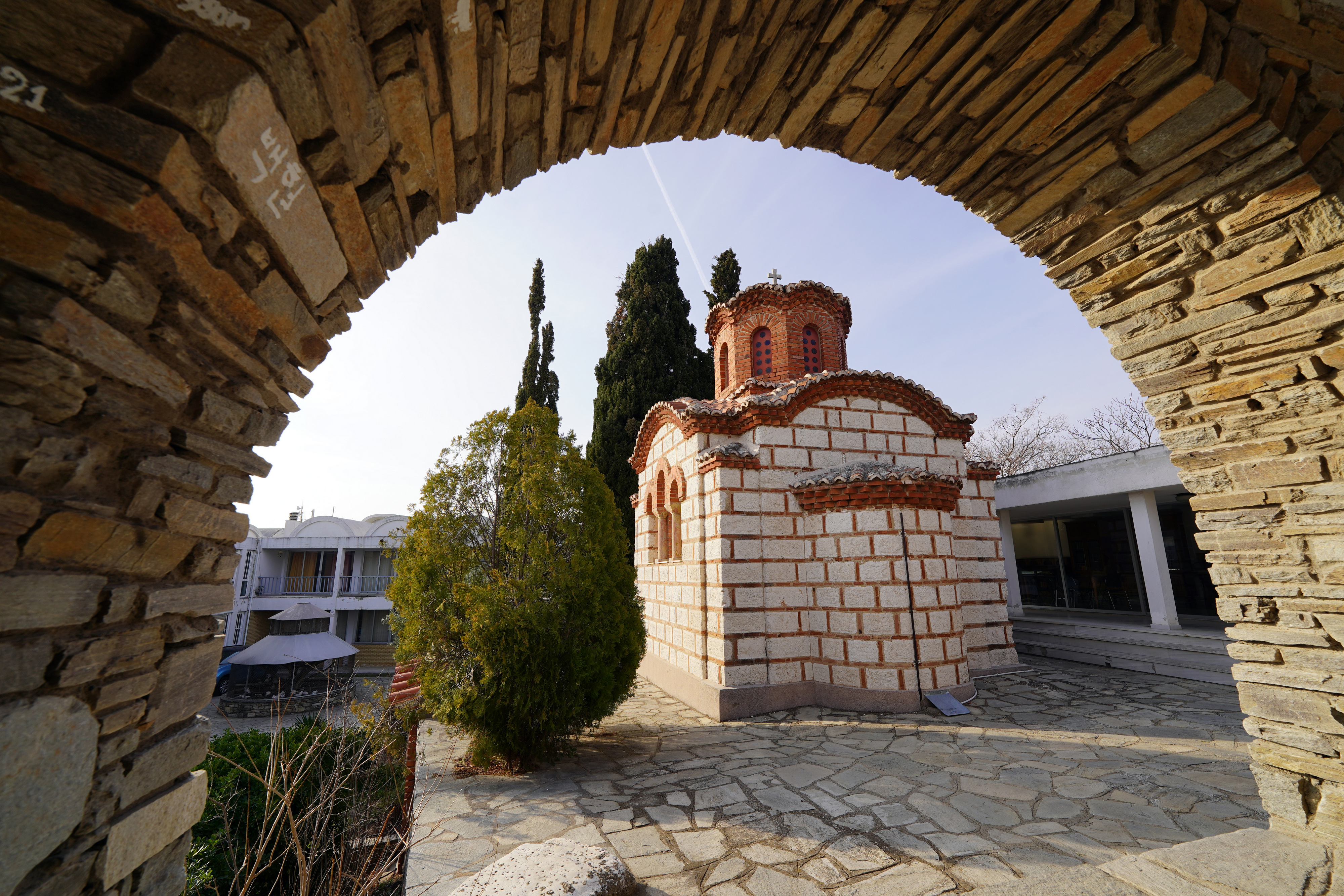 Vlatadon Monastery in Tessaloniki