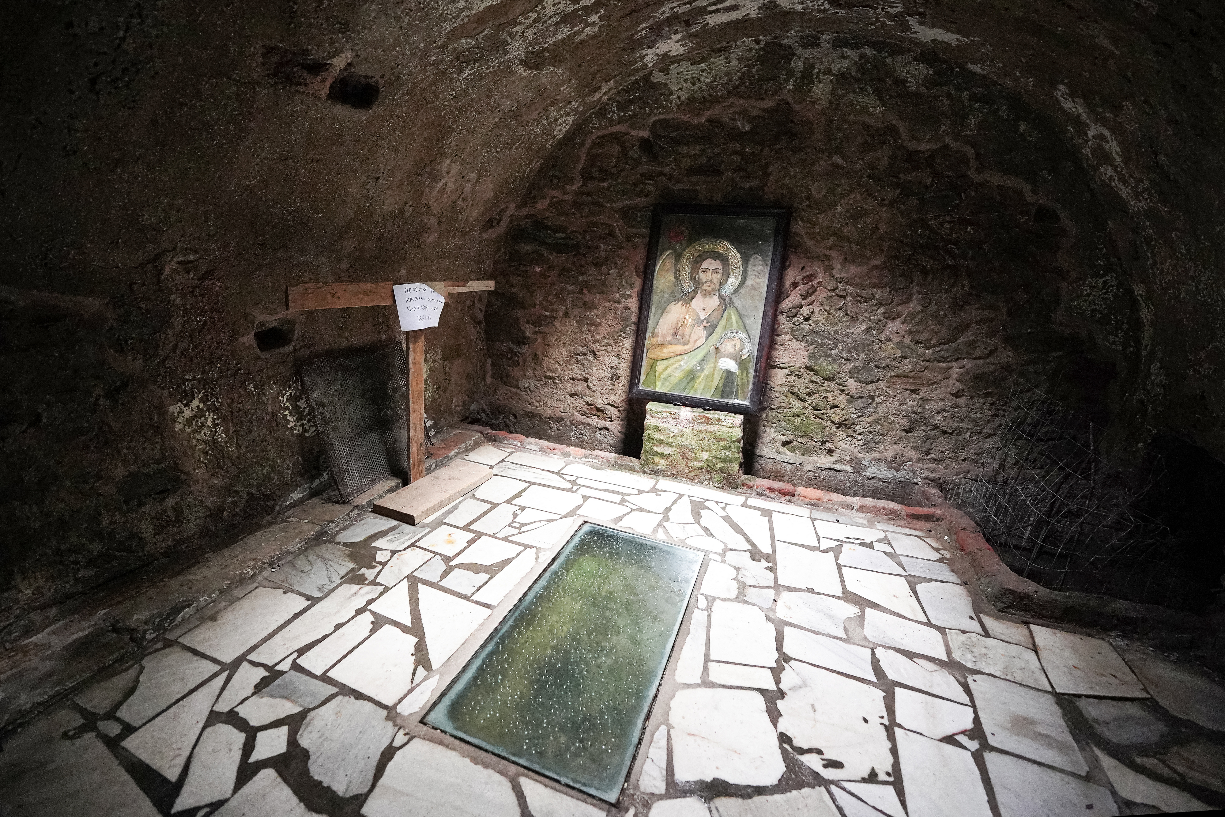 The old baptism place in Thessalniki