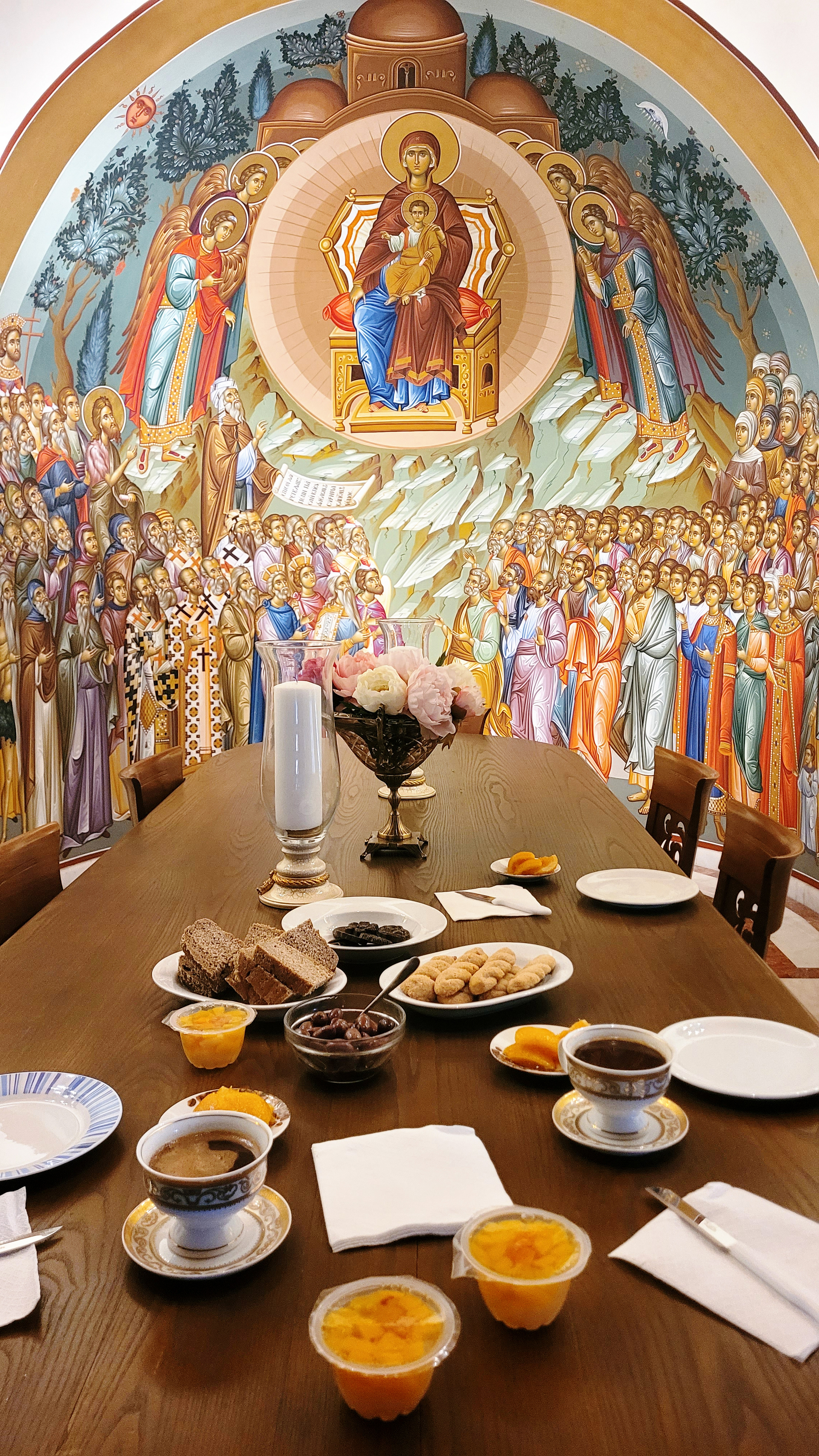 Refectary of Panagia Dovra Monastery