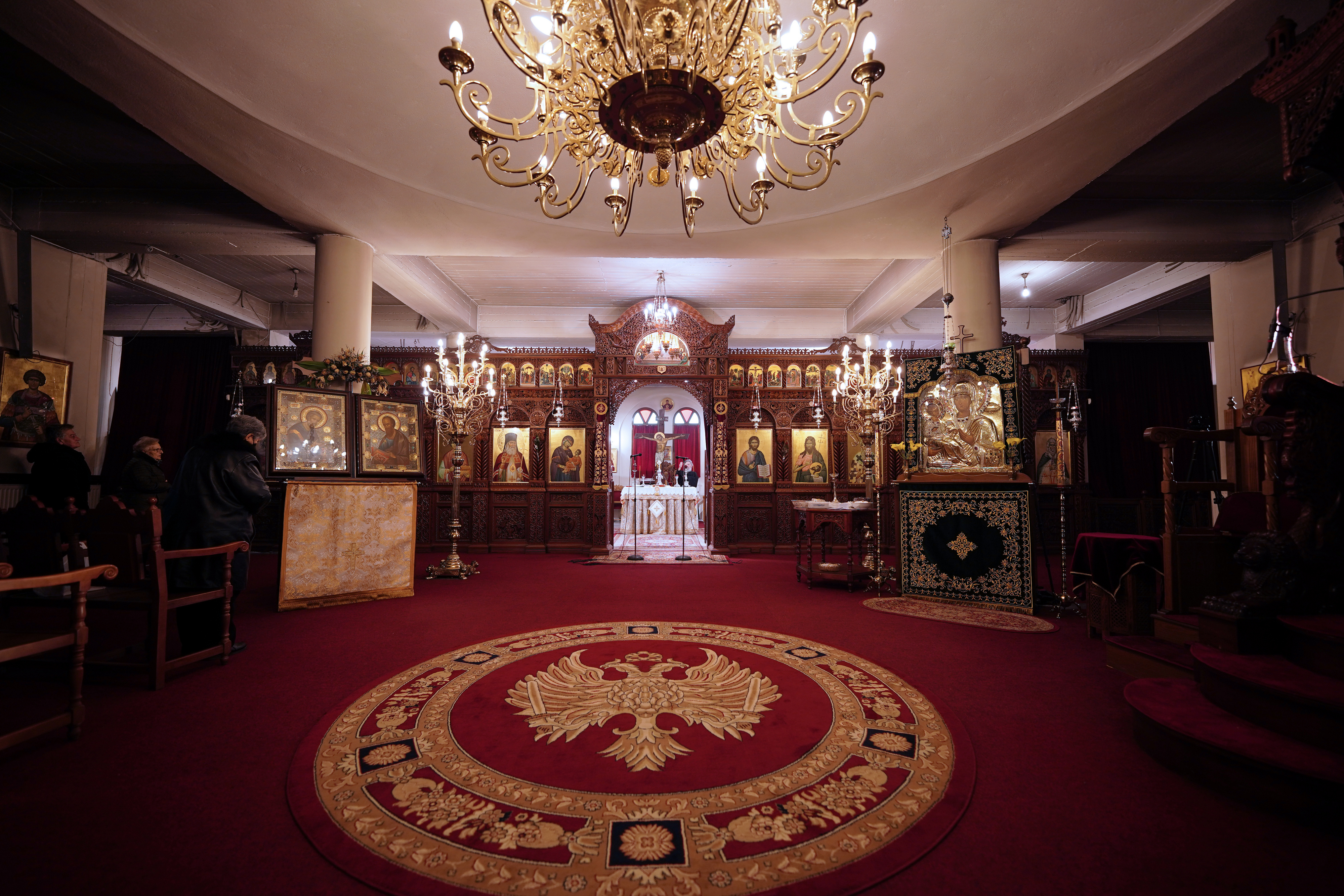 Divine Liturgy in Panagia Dovra Monastery 