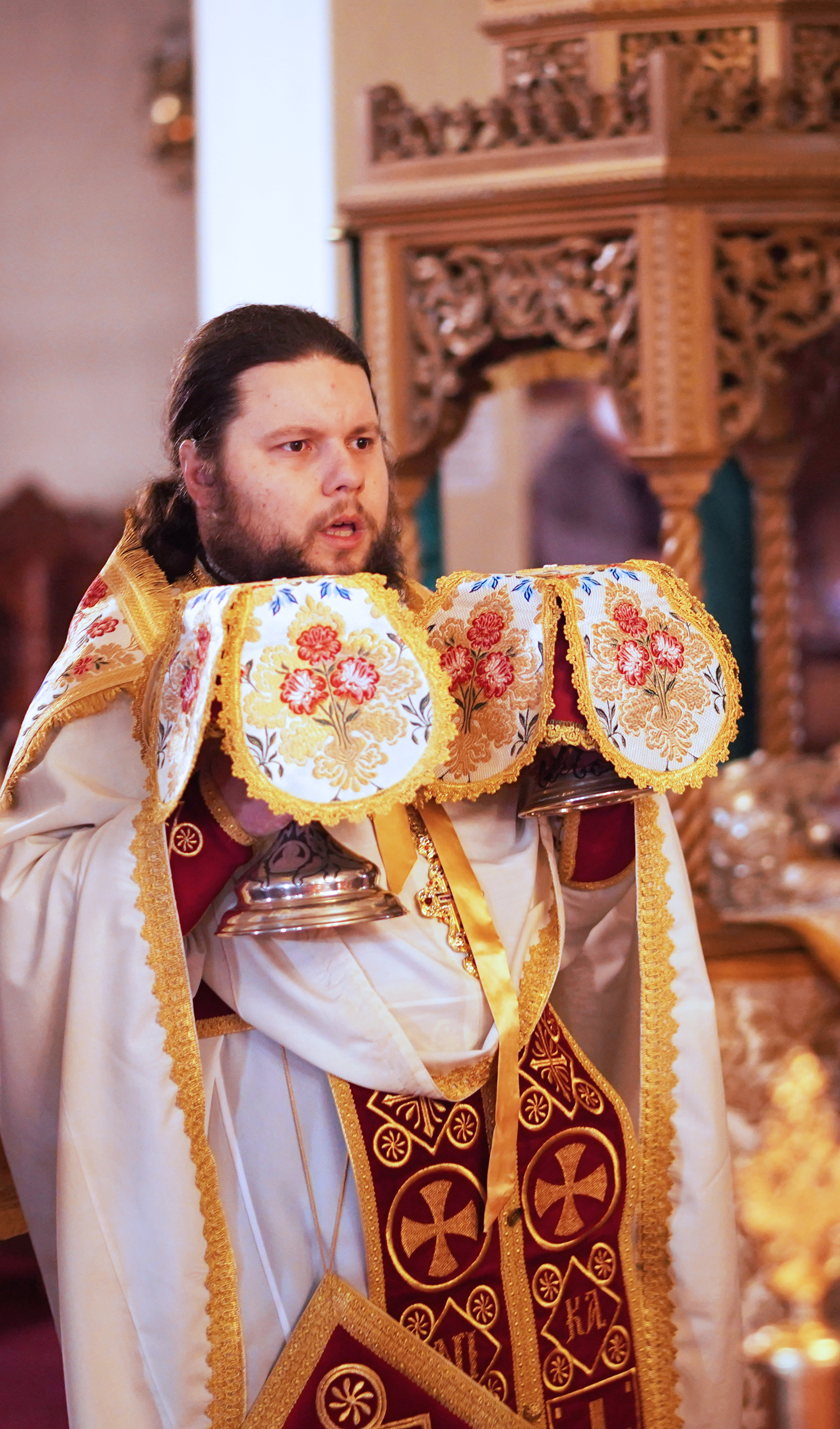 Divine Liturgy in Panagia Dovra Monastery 