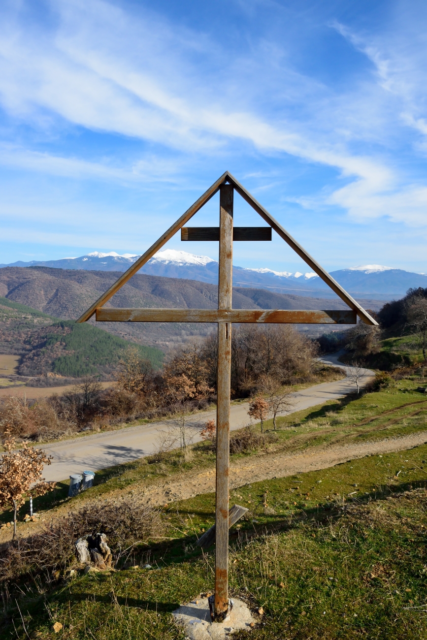 Cross - way to Skrino, January 2022 