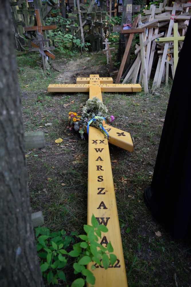 Krzyż warszawskiej pielgrzymki - gdy doszliśmy na Grabarkę 2022