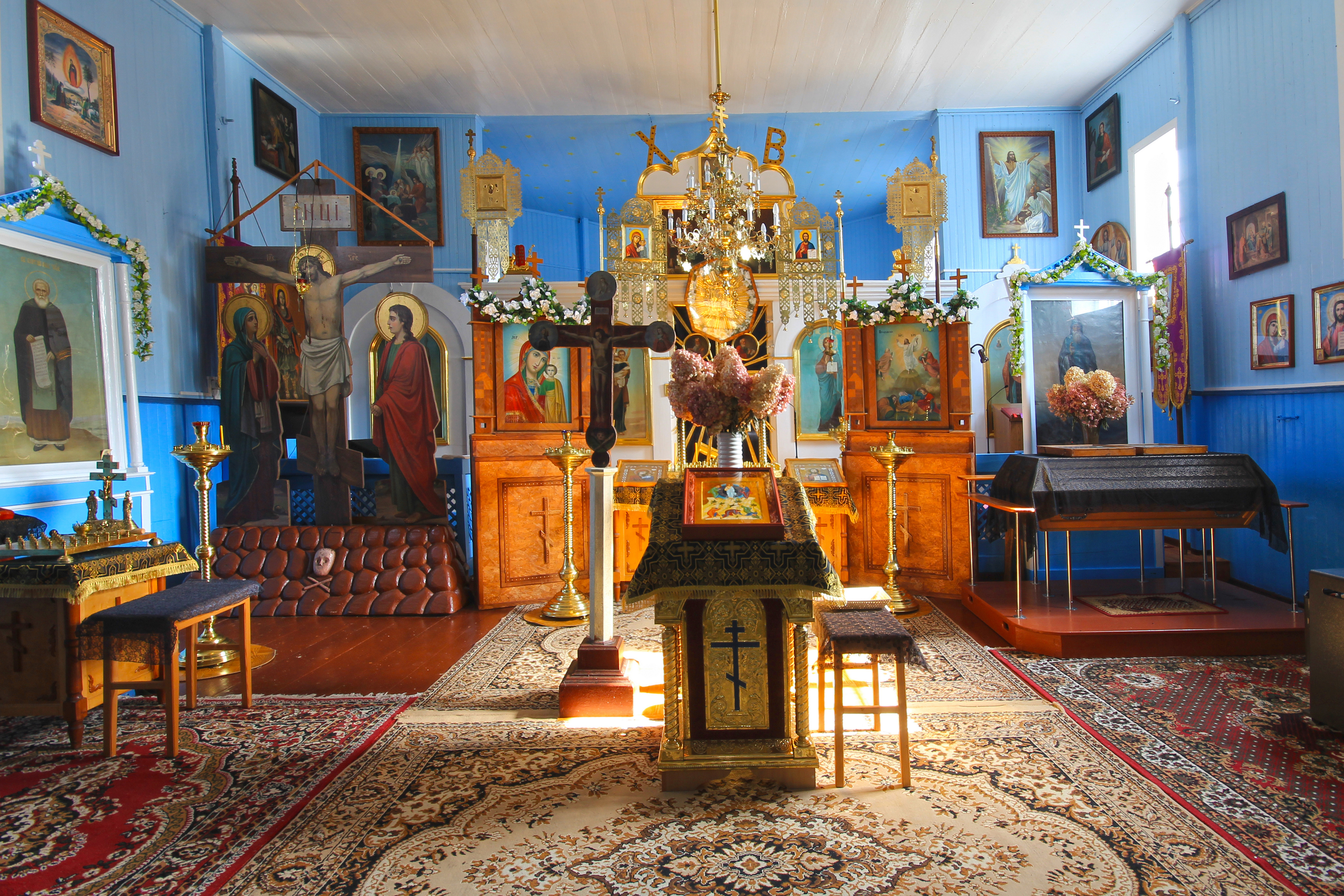 The Orthodox church in Topolany
