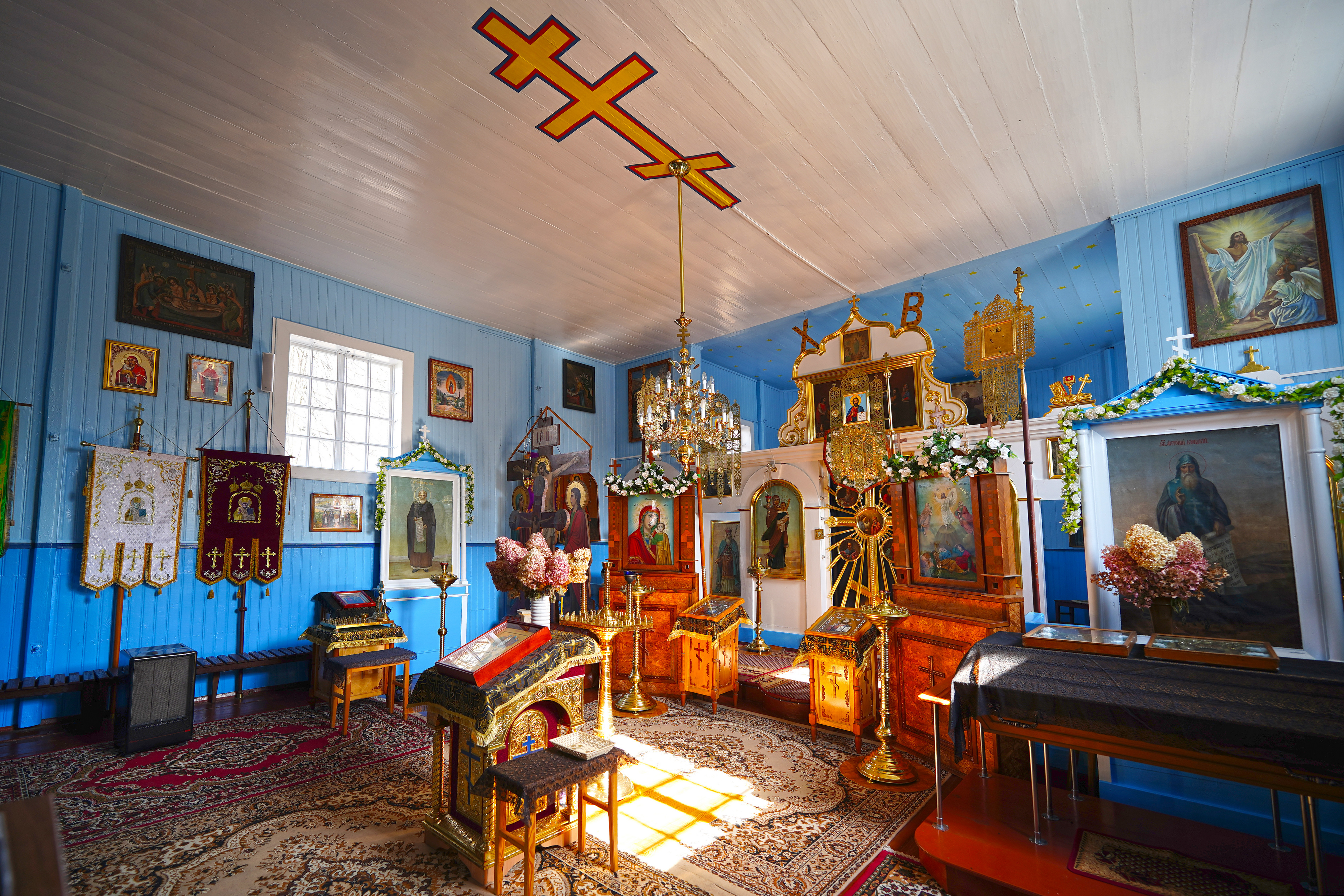 The Orthodox church in Topolany
