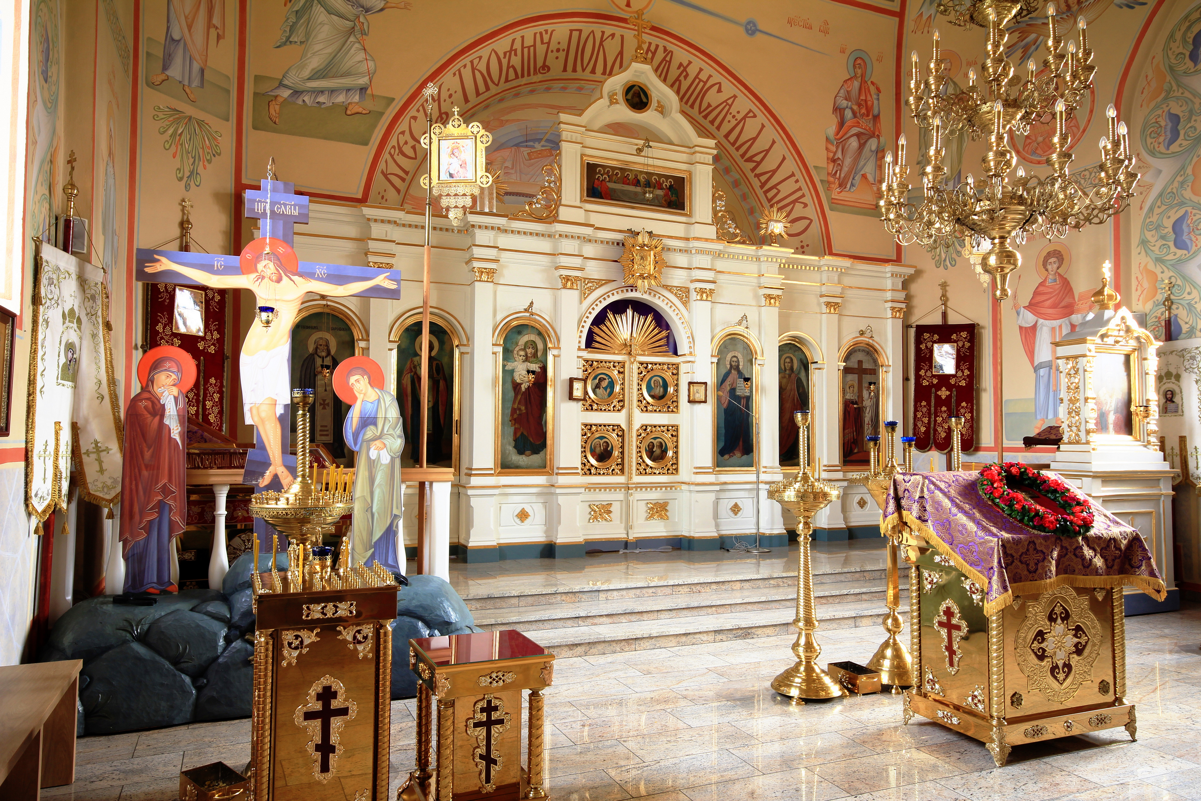 The Elevation of the Holy Cross Orthodox church in Białystok