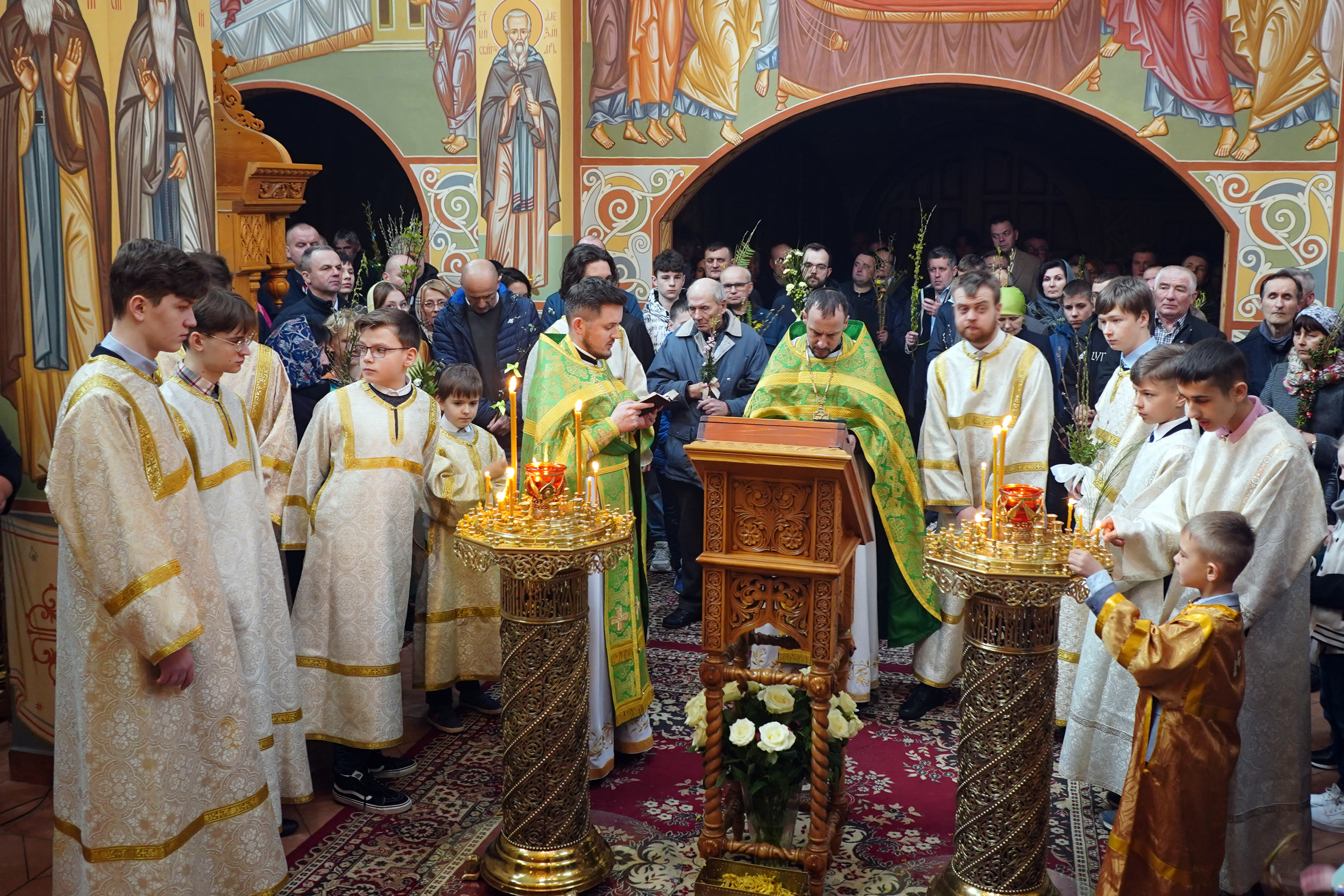 The Palm Sunday in Zwierki Convent