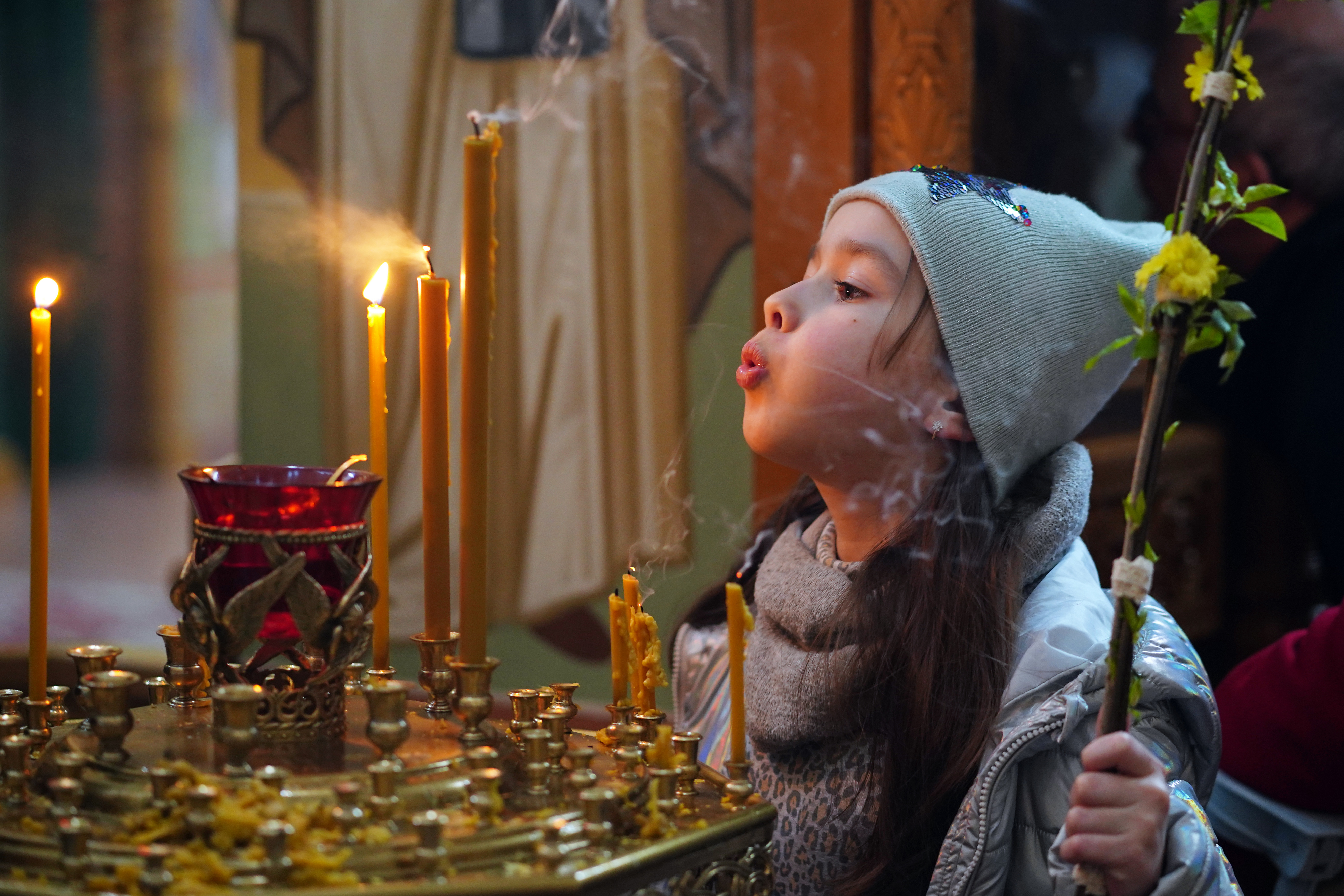 The Palm Sunday in Zwierki Convent
