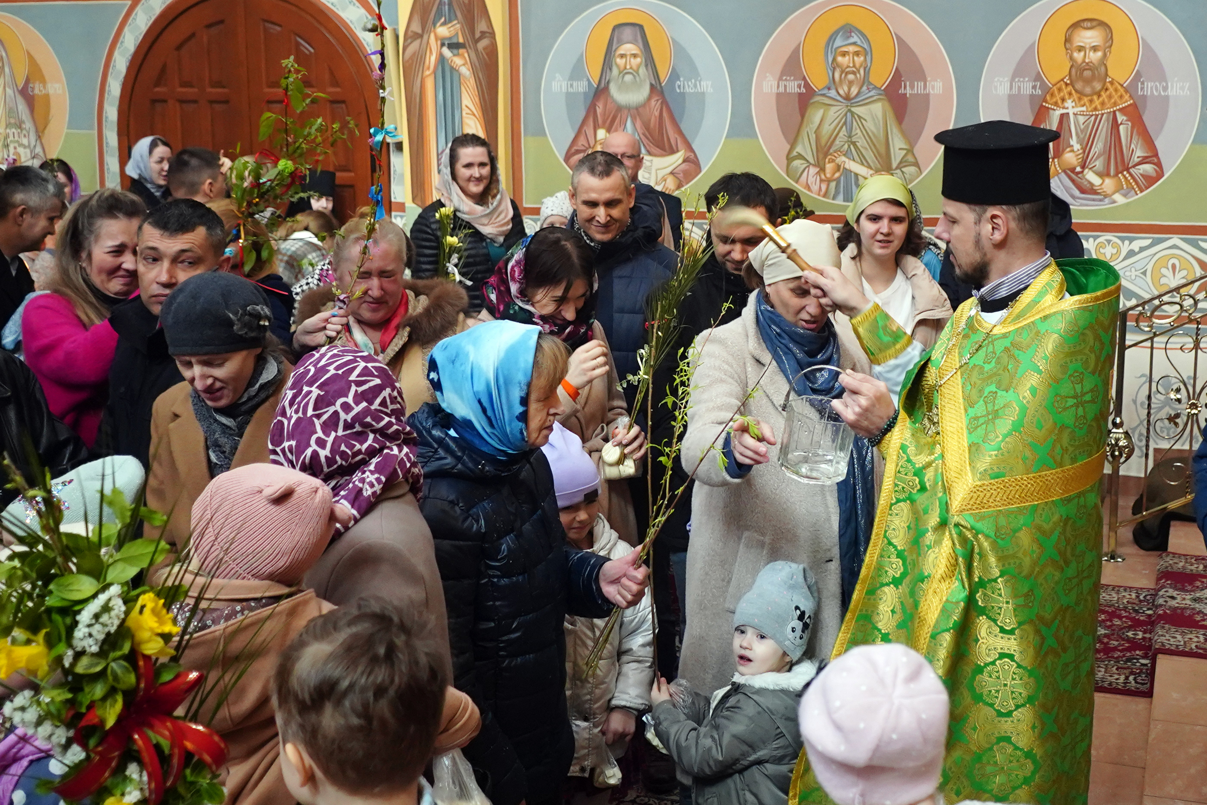 The Palm Sunday in Zwierki Convent