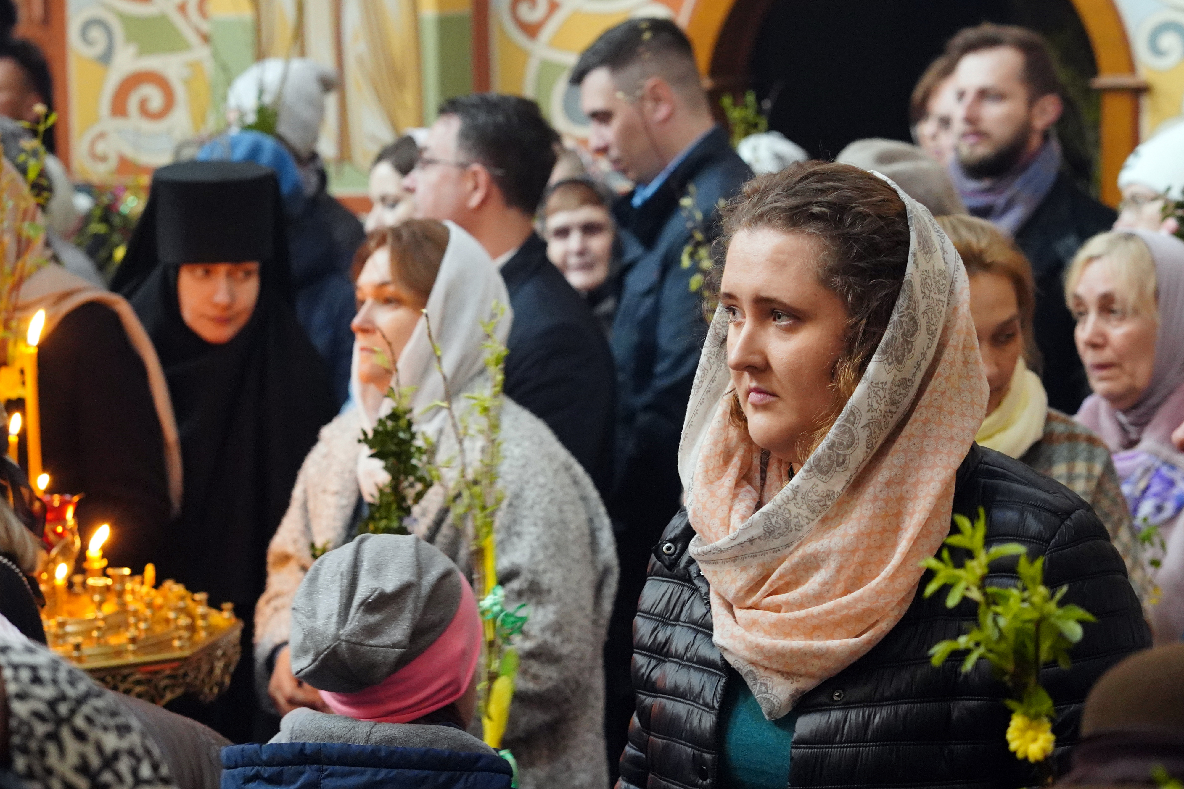 The Palm Sunday in Zwierki Convent