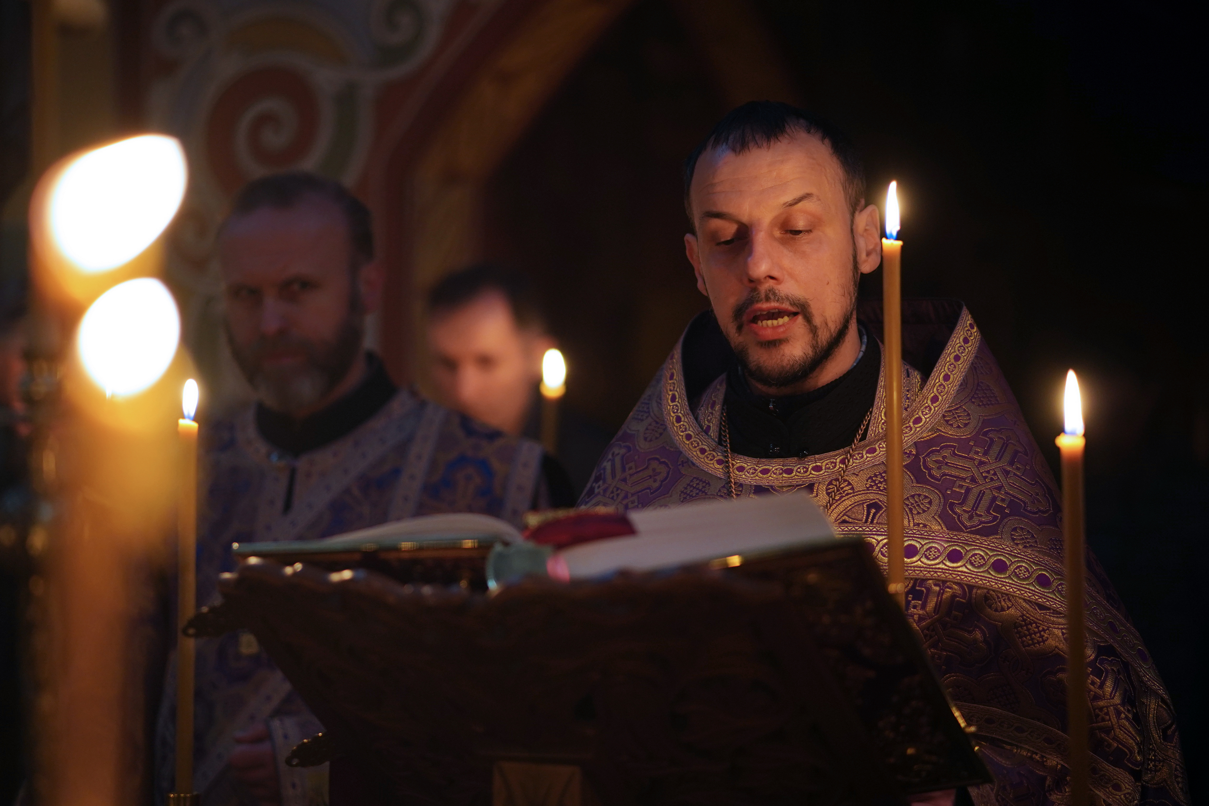 The reading of Twelve Gospels in Zwierki Convent