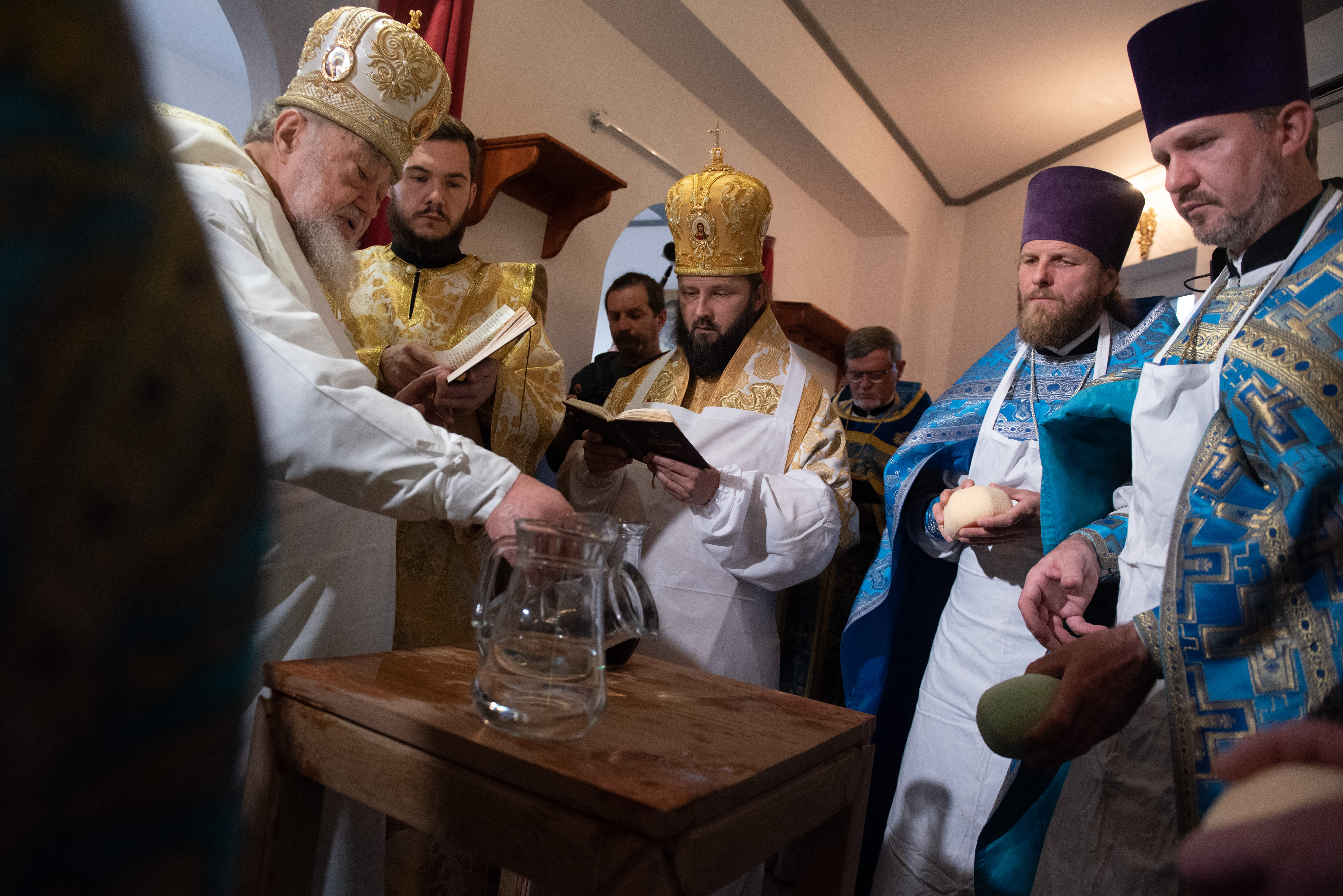 Wyświęcenie cerkwi Św. Sawy Serbskiego e Bielsku.