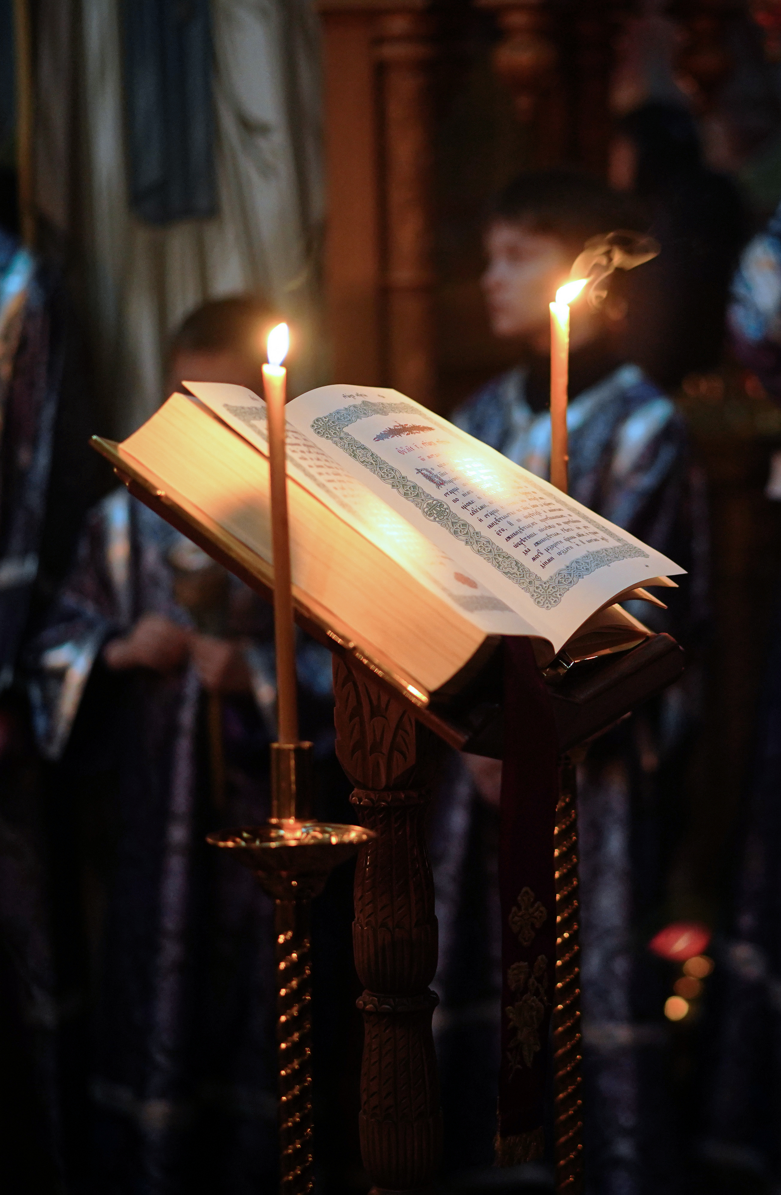 The reading of Twelve Gospels in Zwierki Convent 