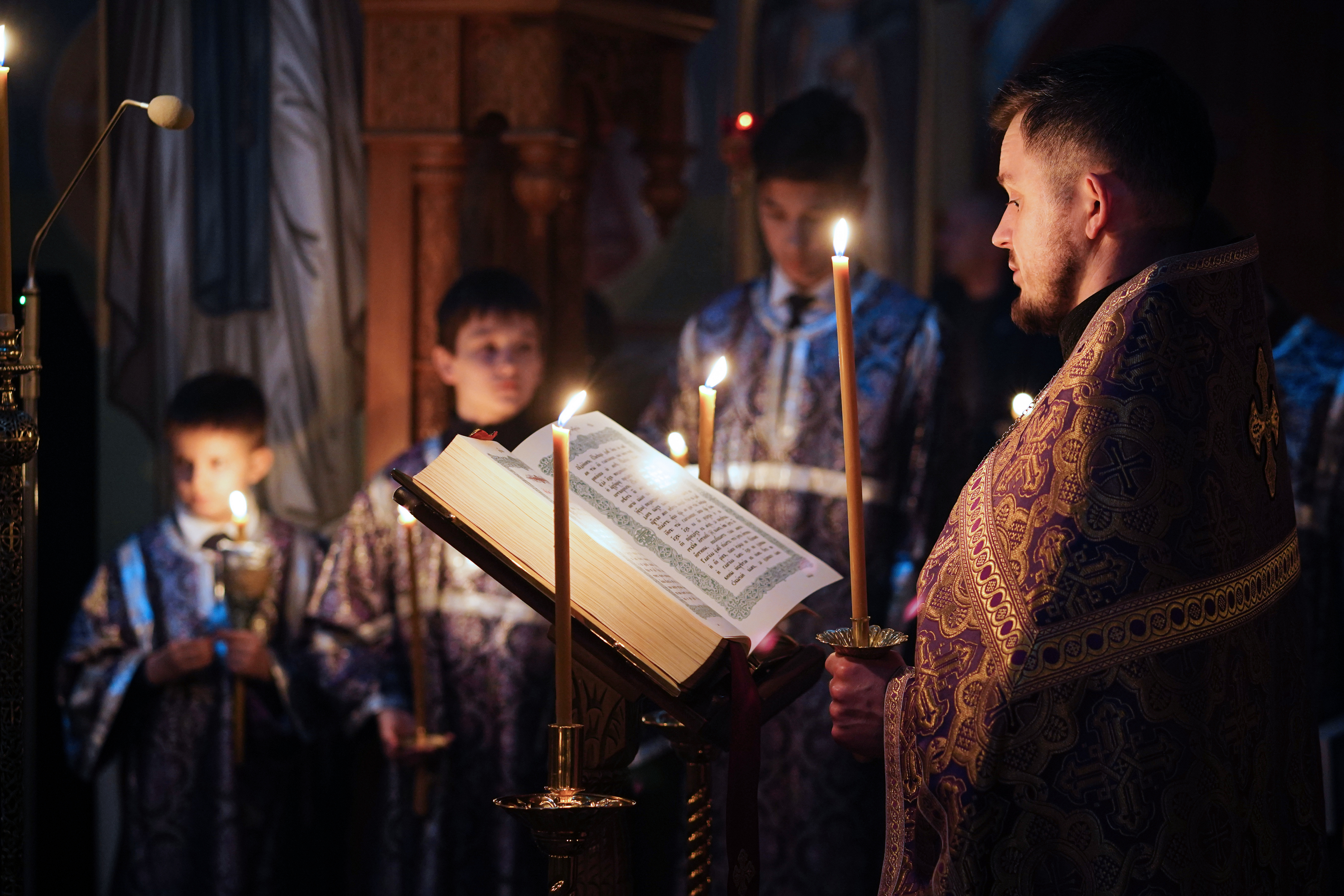 The reading of Twelve Gospels in Zwierki Convent 